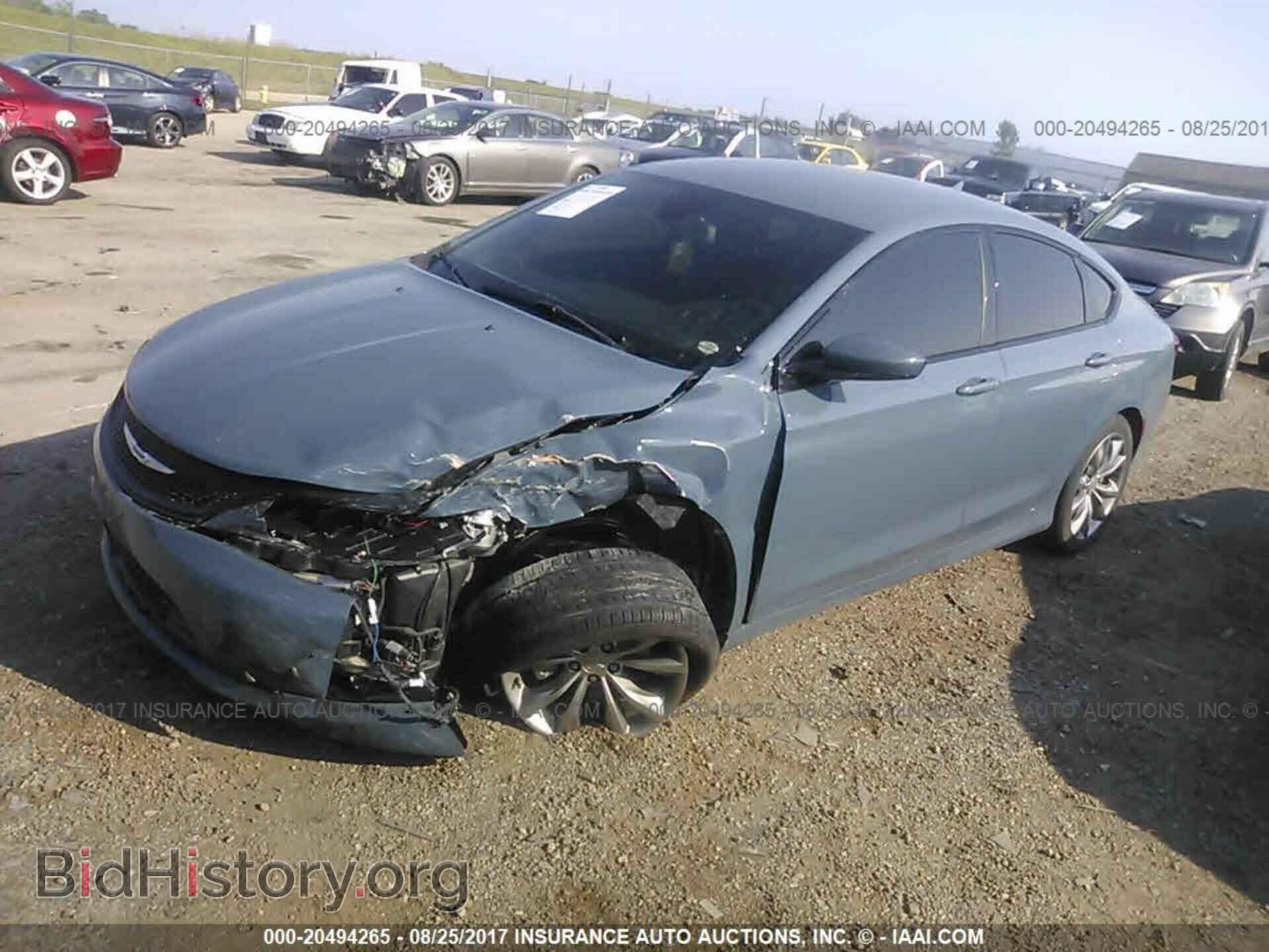 2015 Chrysler 200 - VIN: 1C3CCCBB0FN627687 - Photo 2
