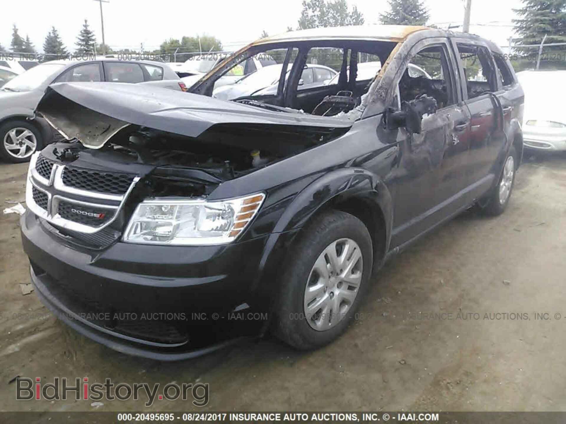 2015 Dodge Journey - VIN: 3C4PDCAB0FT637910 - Фото 2
