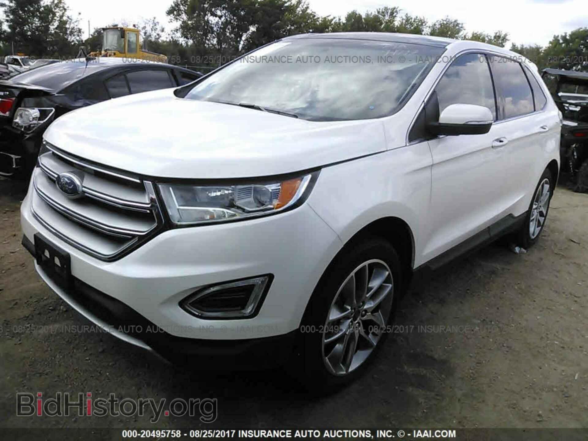 2015 Ford Edge - VIN: 2FMTK3K81FBB66672 - Фото 2