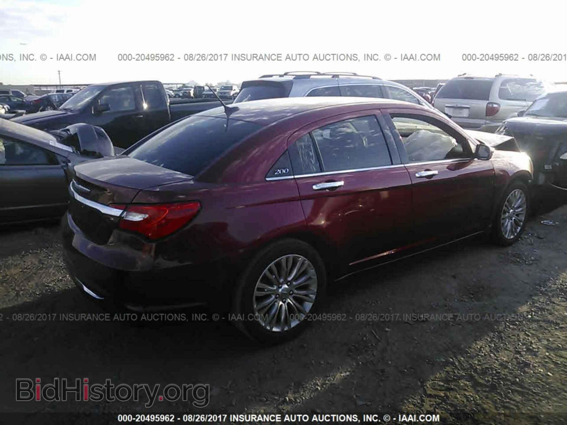 2013 Chrysler 200 - VIN: 1C3CCBCG1DN503378 - Фото 4