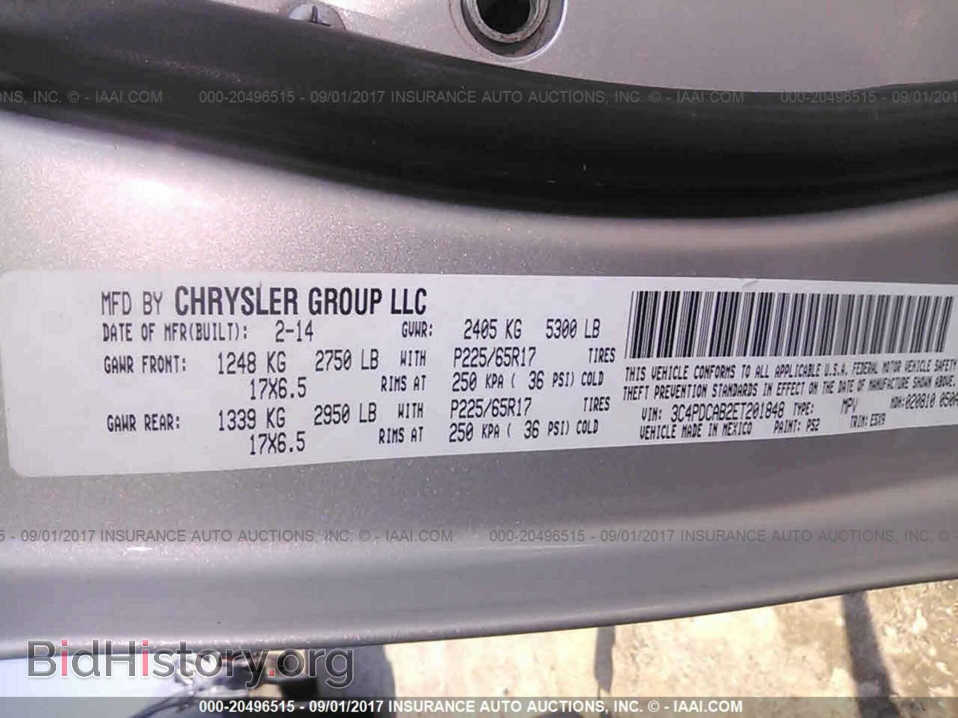 2014 Dodge Journey - VIN: 3C4PDCAB2ET201848 - Photo 9