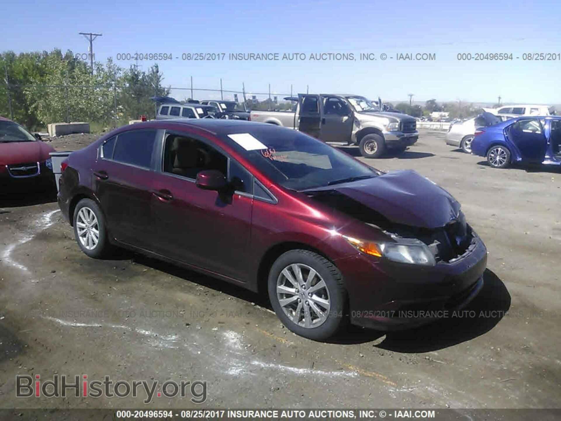 Фотография 2HGFB2F82CH508453 - Honda Civic 2012