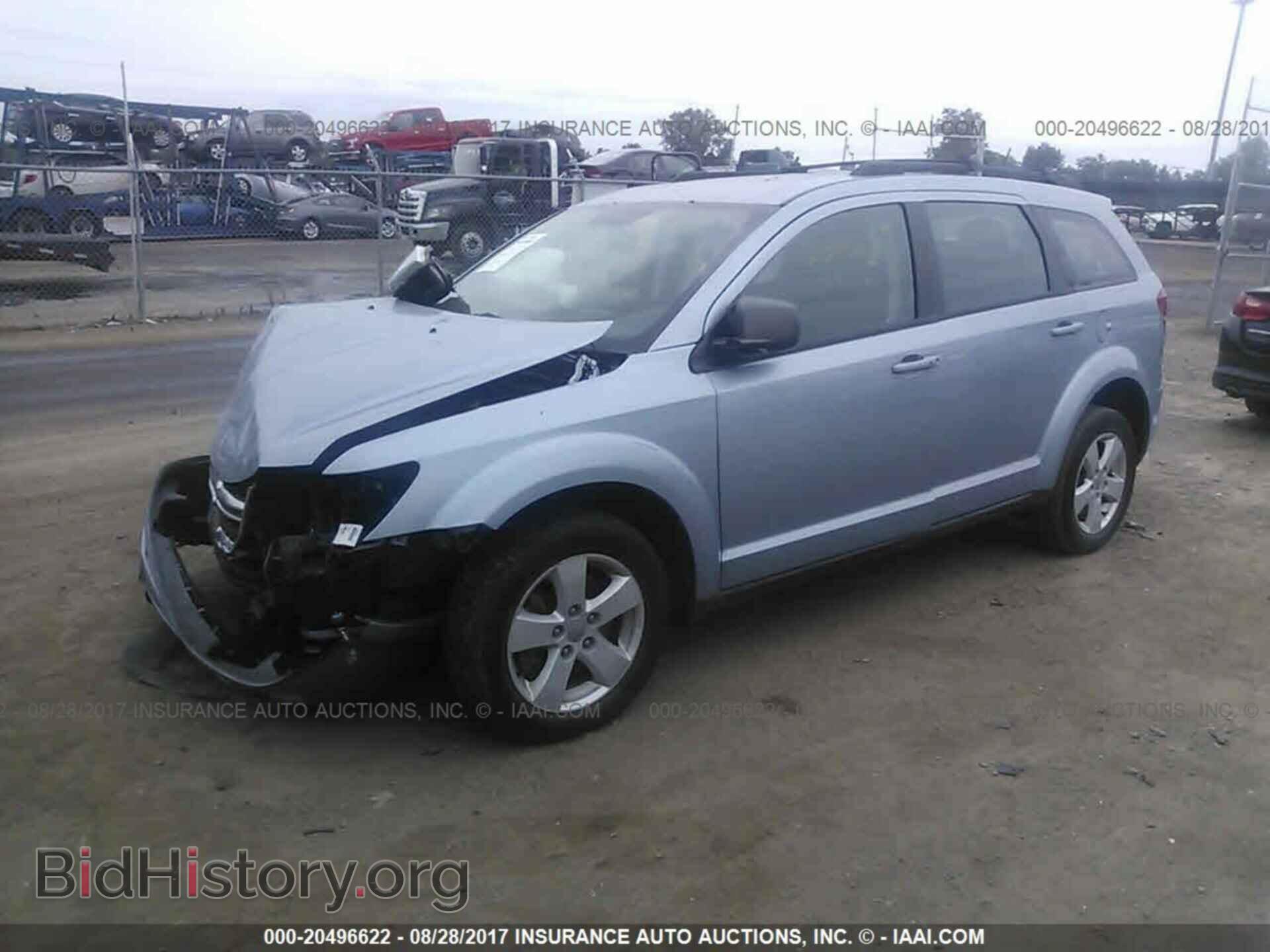 2013 Dodge Journey - VIN: 3C4PDCAB5DT509675 - Фото 2