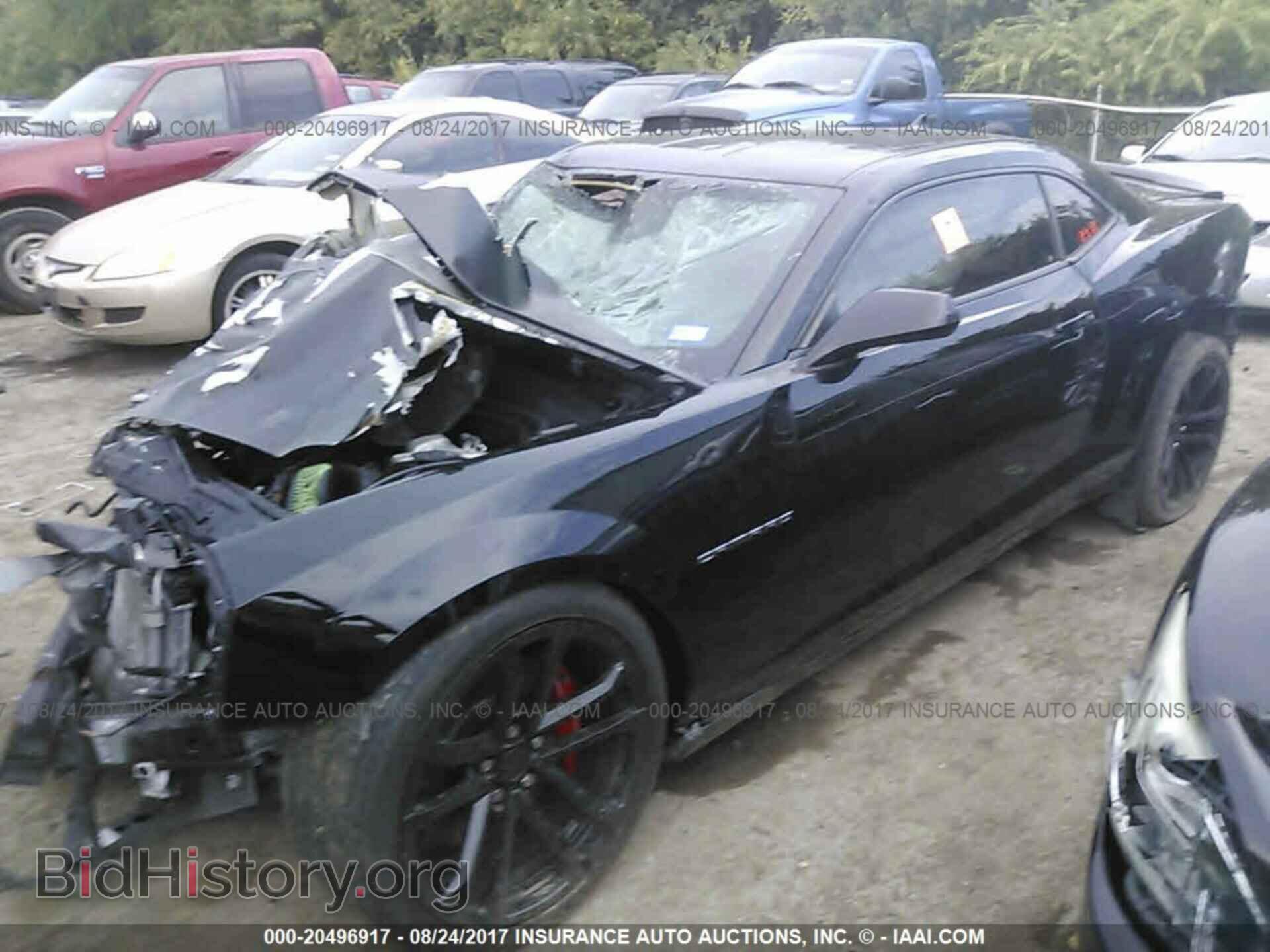 2013 Chevrolet Camaro - VIN: 2G1FT1EW6D9247662 - Фото 2