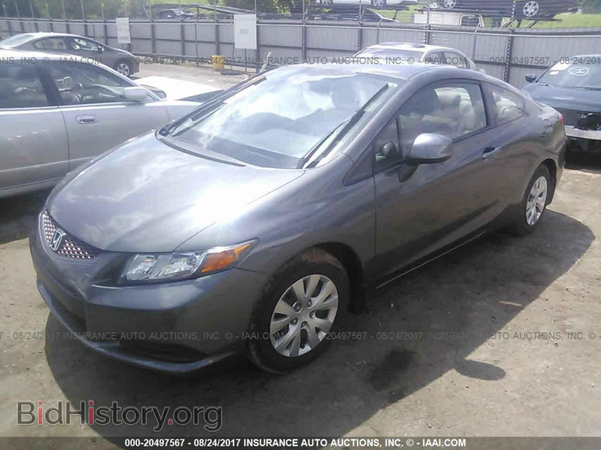 2012 Honda Civic - VIN: 2HGFG3B51CH564547 - Фото 2