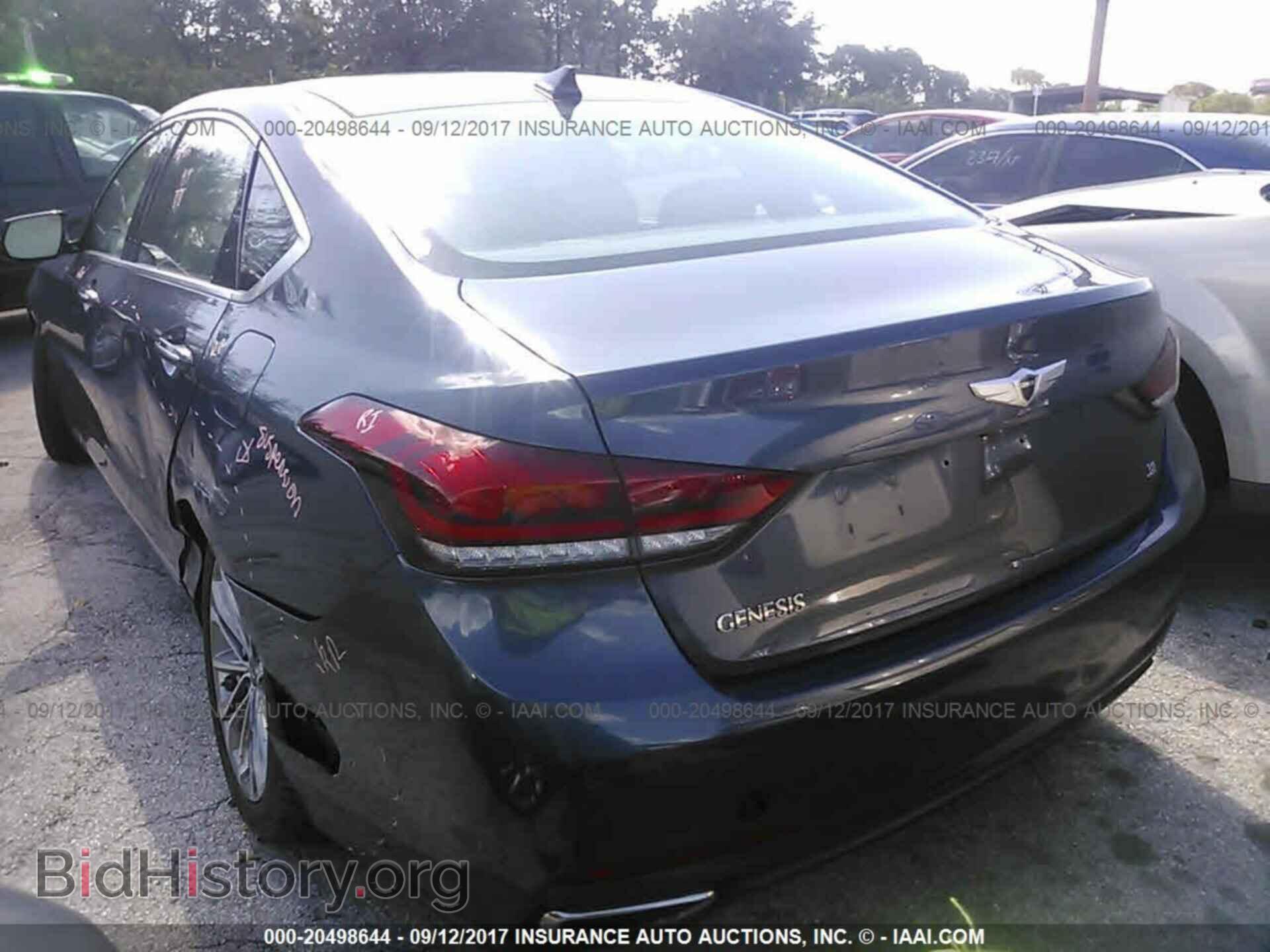 2016 Hyundai Genesis - VIN: KMHGN4JE2GU106904 - Фото 3