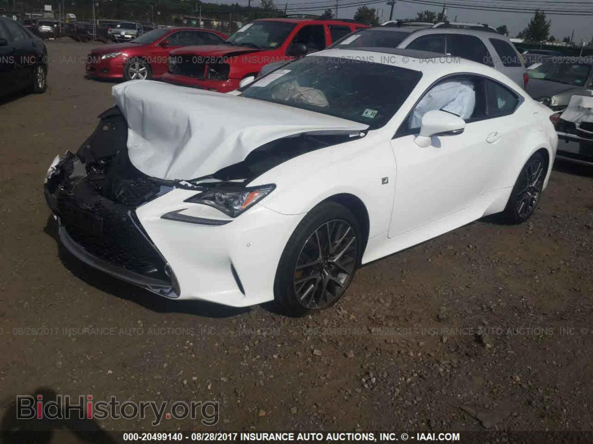 2017 Lexus Rc - VIN: JTHSM5BC4H5003112 - Фото 2