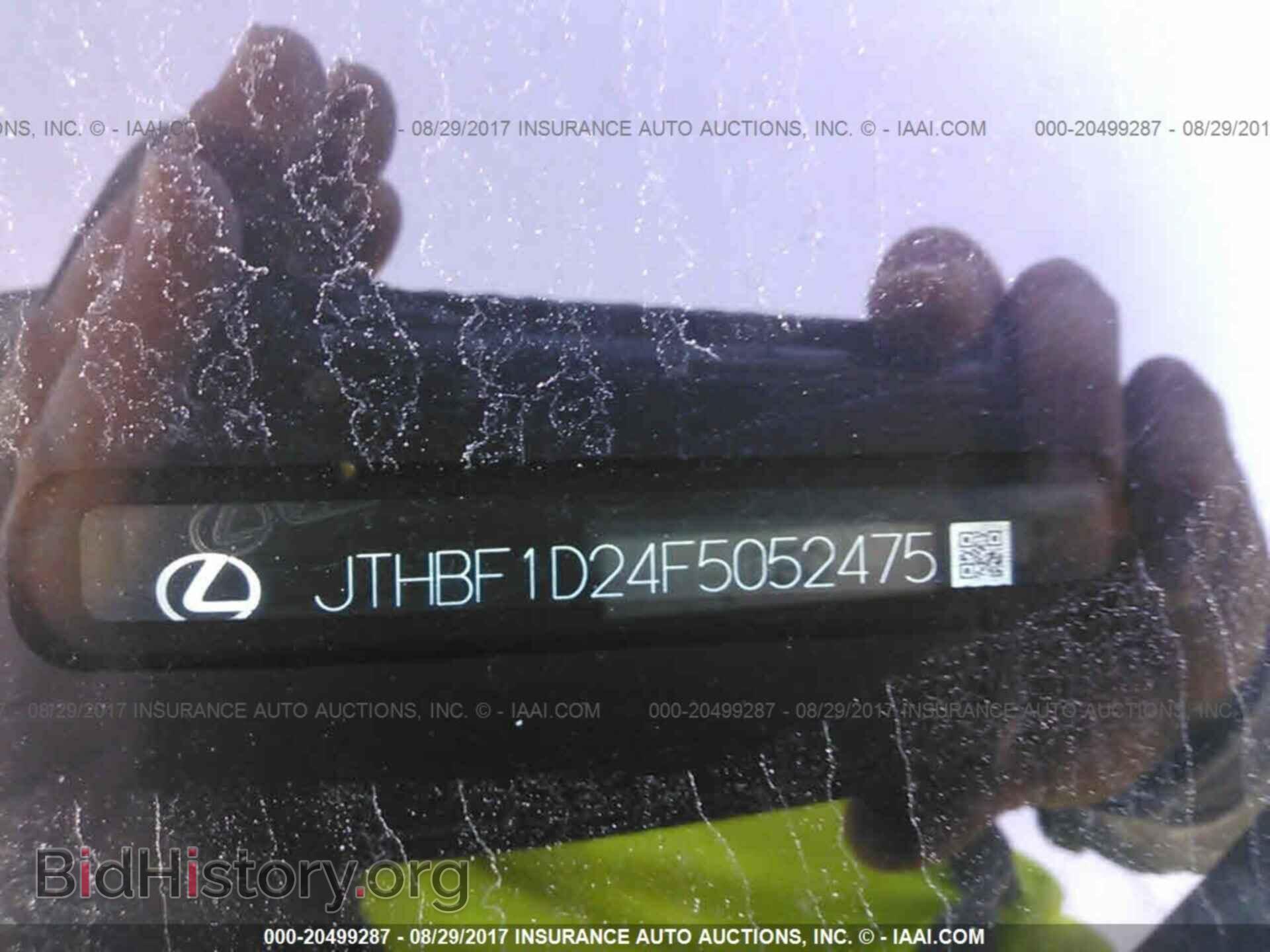 2015 Lexus Is - VIN: JTHBF1D24F5052475 - Photo 9