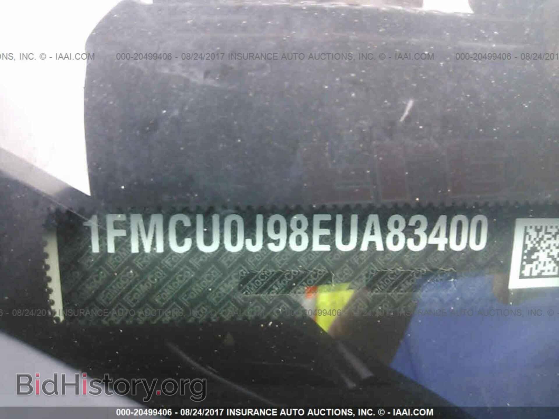 2014 Ford Escape - VIN: 1FMCU0J98EUA83400 - Фото 9