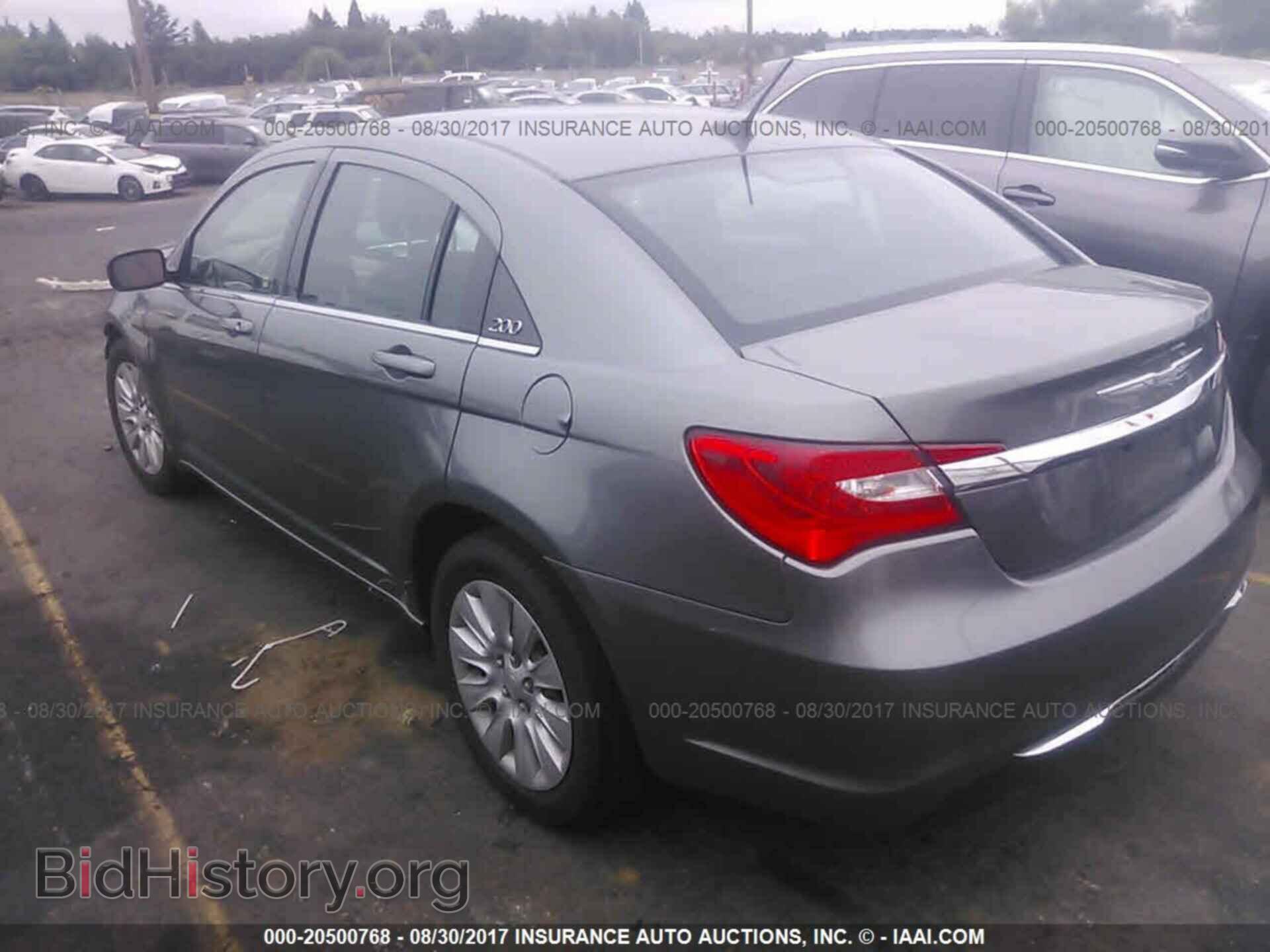 2012 Chrysler 200 - VIN: 1C3CCBABXCN273796 - Фото 3