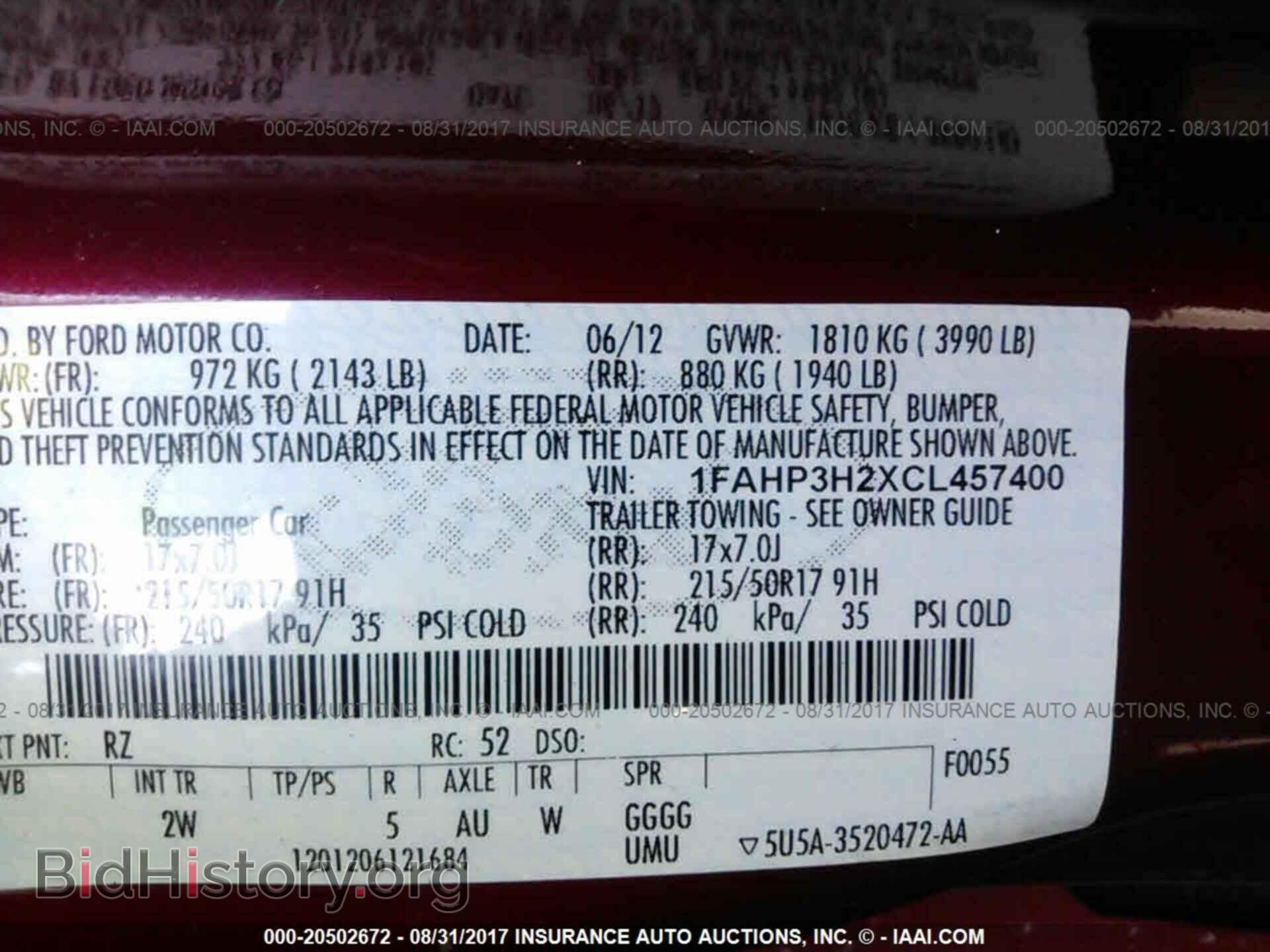 2012 Ford Focus - VIN: 1FAHP3H2XCL457400 - Photo 9