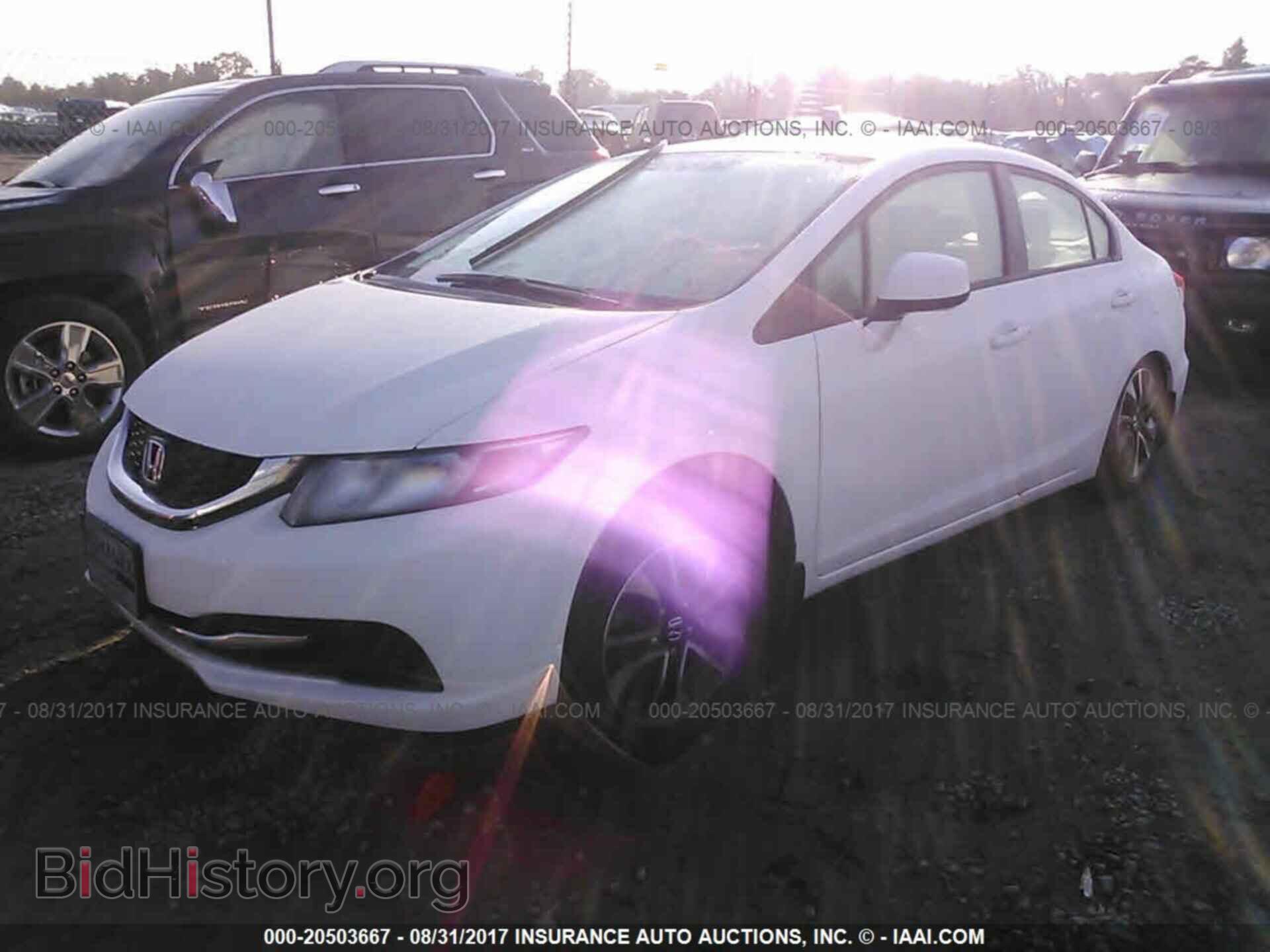 2013 Honda Civic - VIN: 2HGFB2F87DH540087 - Фото 2