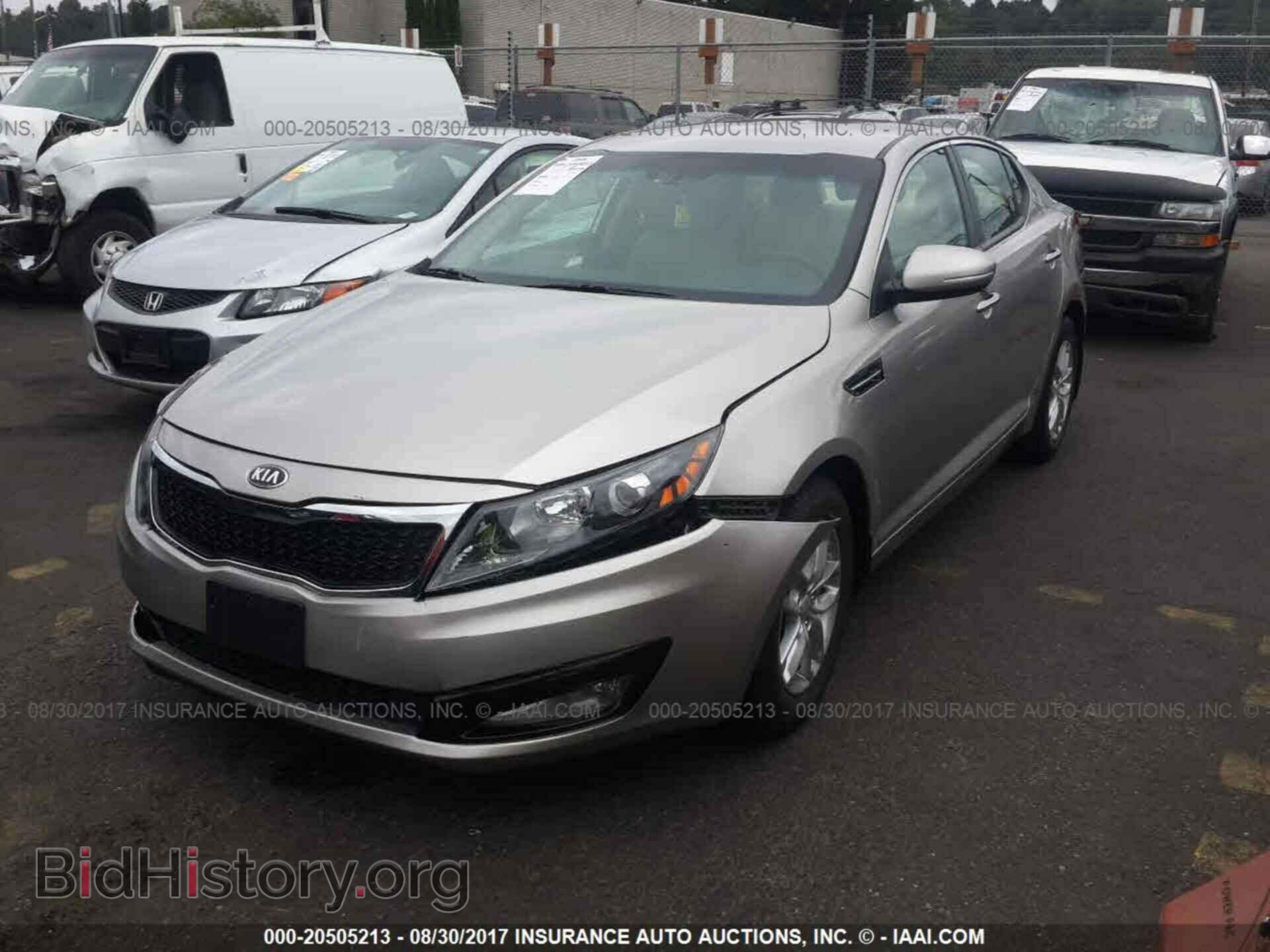 2013 Kia Optima - VIN: 5XXGM4A7XDG247908 - Фото 2