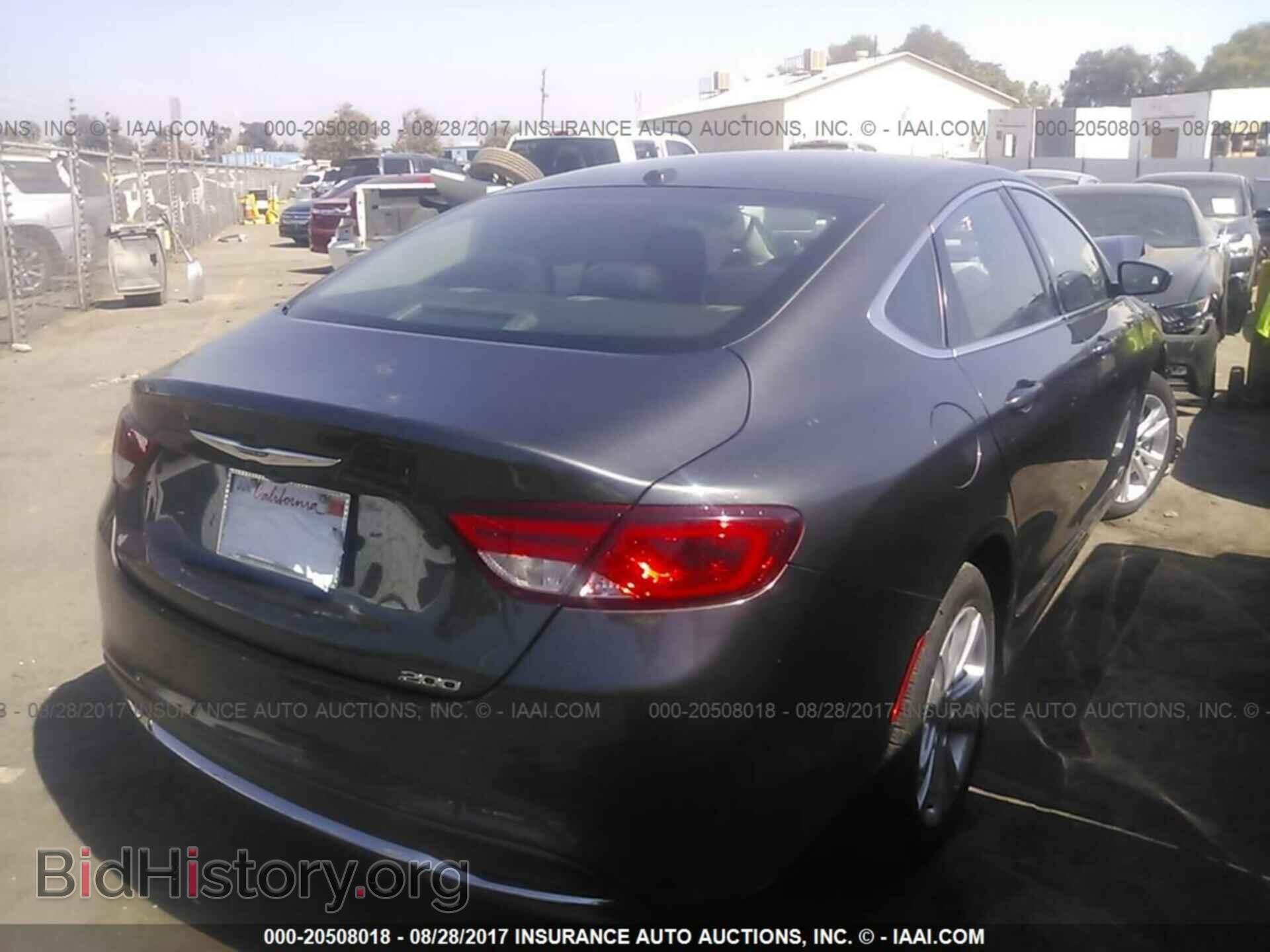 2015 Chrysler 200 - VIN: 1C3CCCAB6FN505269 - Фото 4