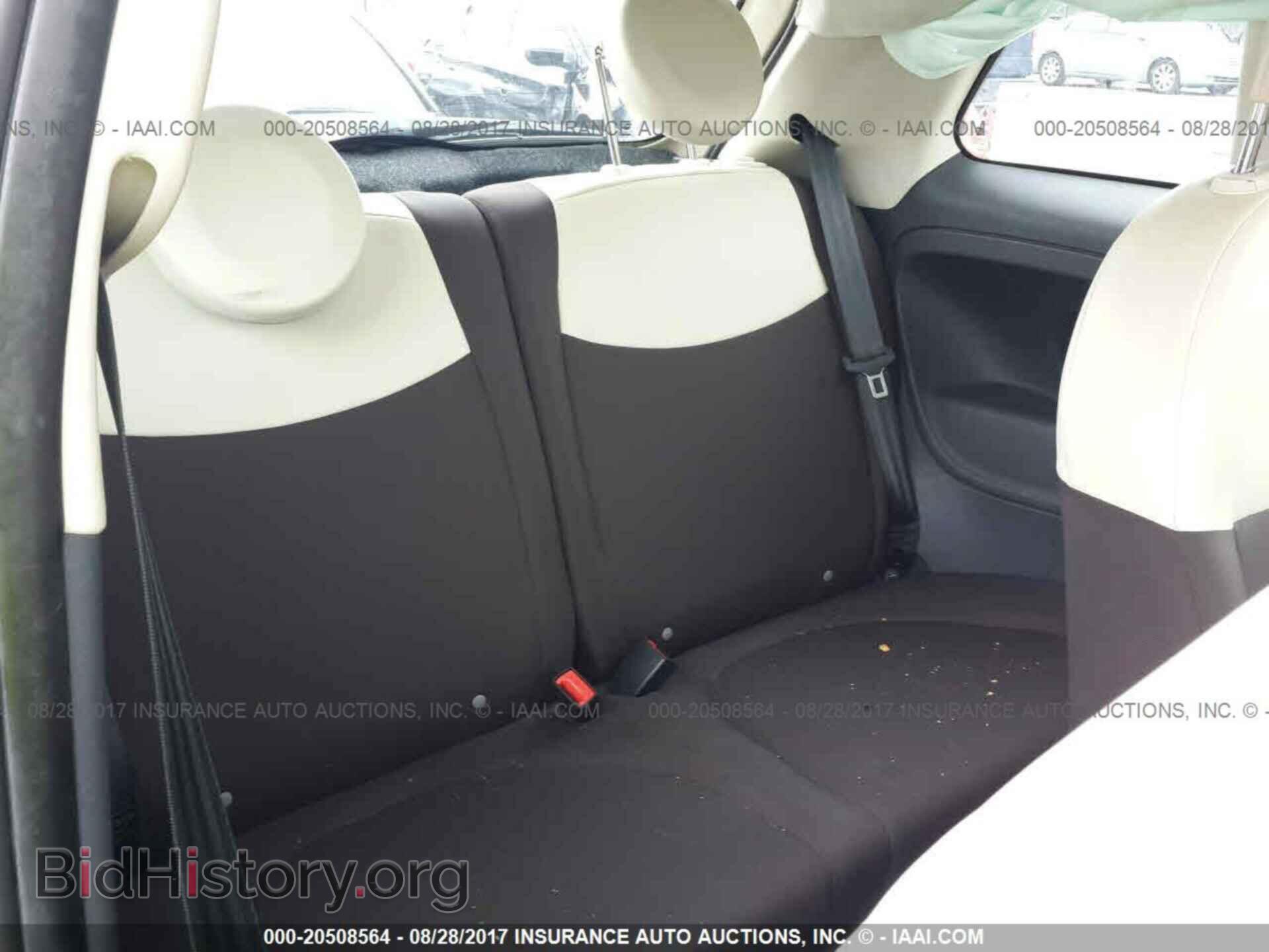 2012 Fiat 500 - VIN: 3C3CFFAR2CT295979 - Фото 8