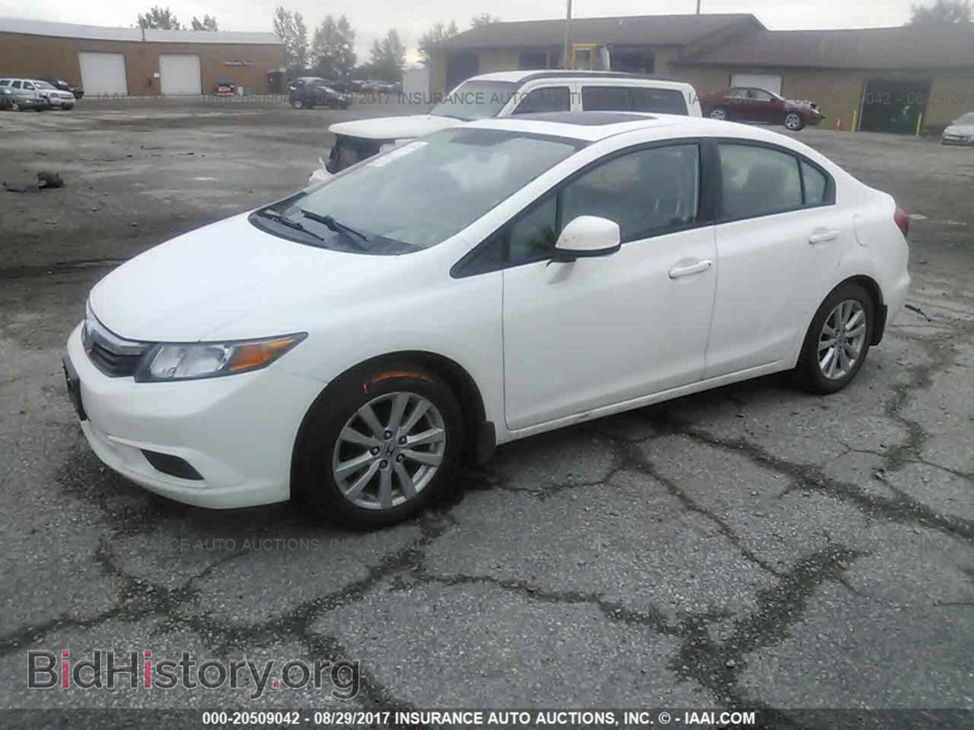 2012 Honda Civic - VIN: 19XFB2F81CE308612 - Фото 2