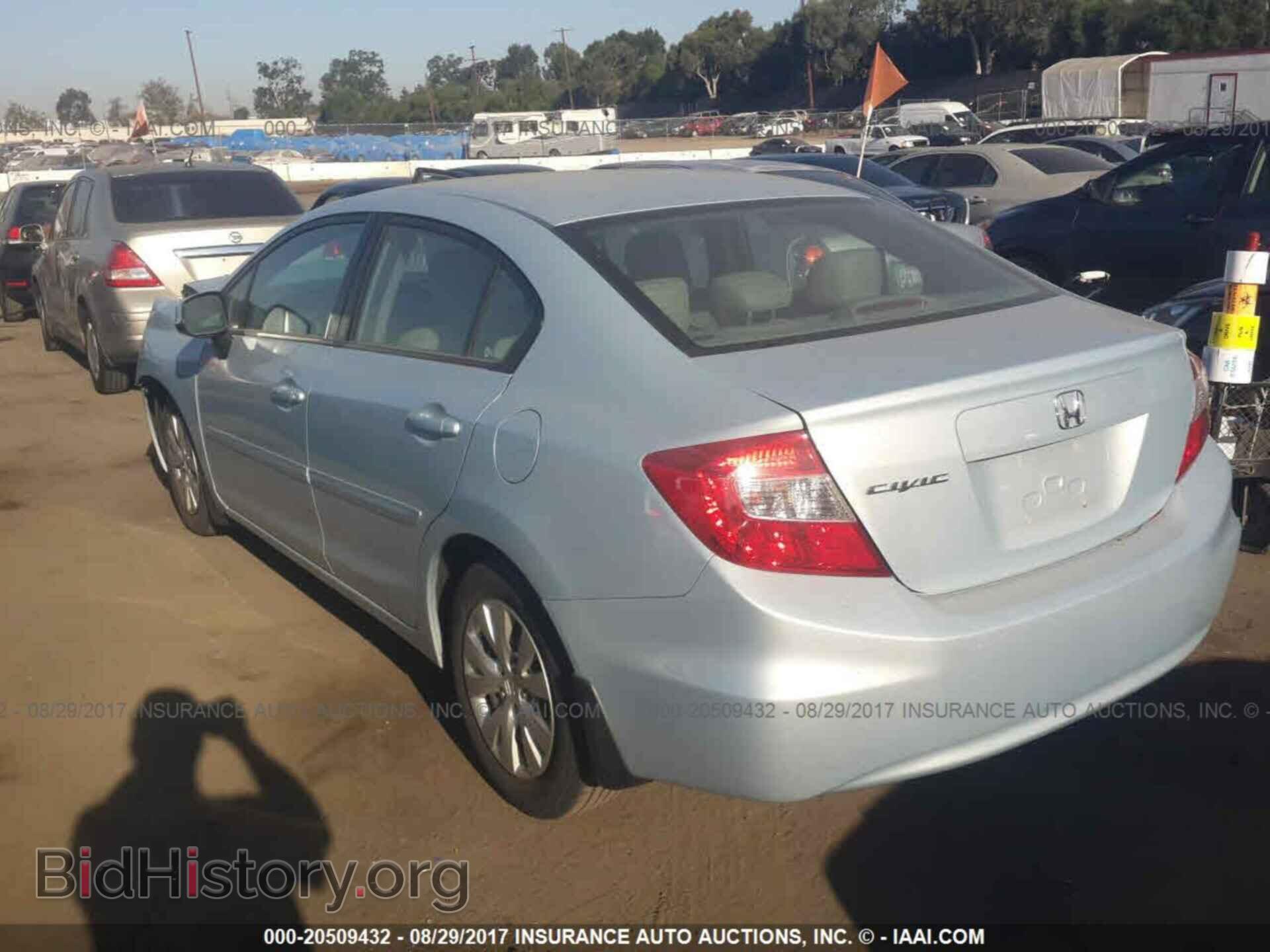 2012 Honda Civic - VIN: 2HGFB2F59CH564007 - Фото 3