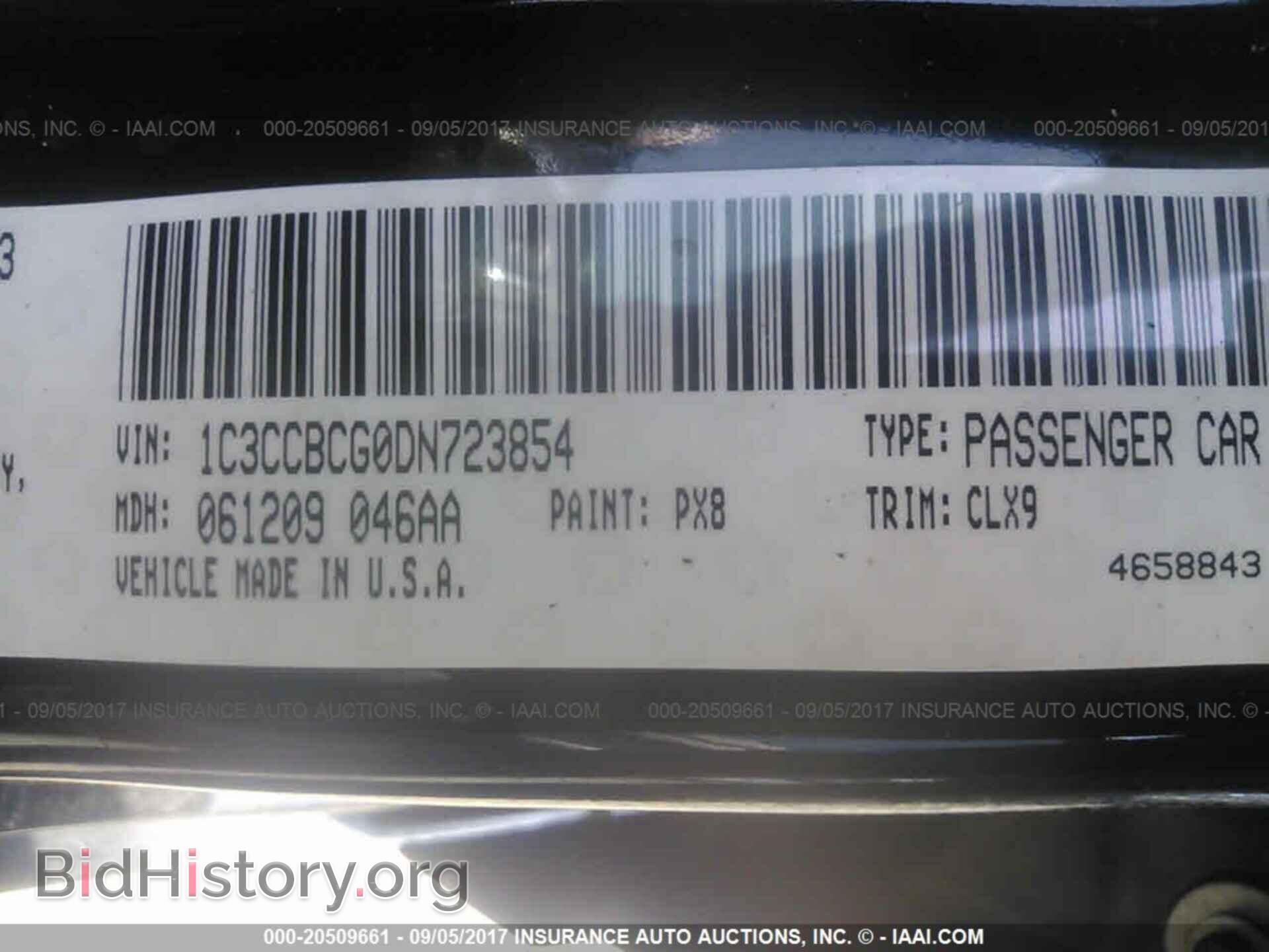 2013 CHRYSLER 200 - VIN: 1C3CCBCG0DN723854 - Photo 9