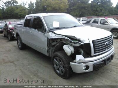 2012 Ford F150, серебристый — VIN 1FTFW1EF4CKD77452, IAAI