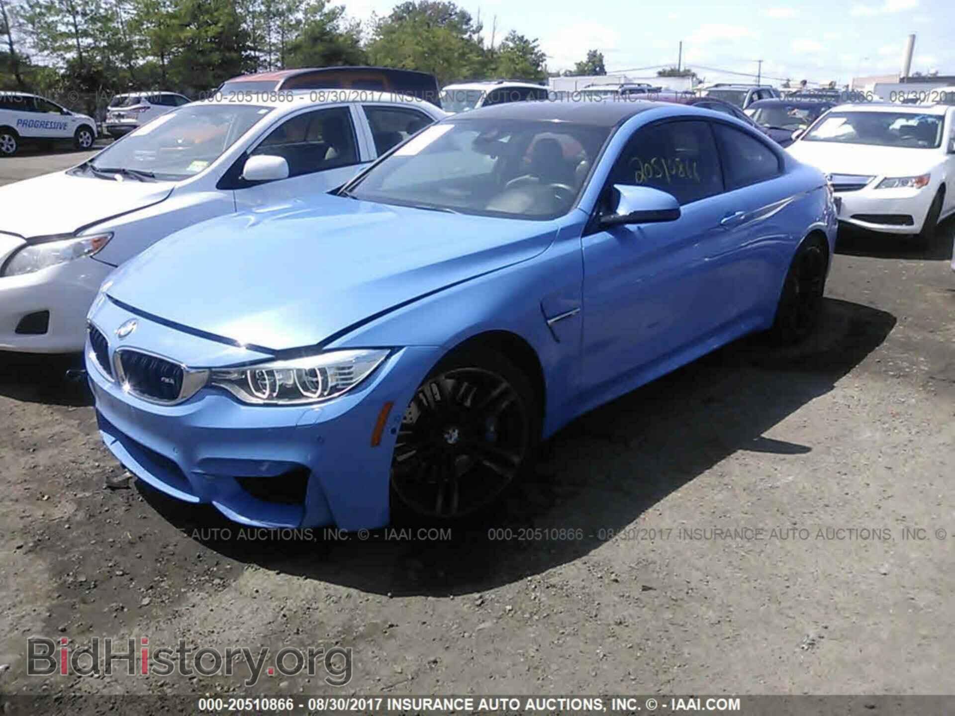 2015 Bmw M4 - VIN: WBS3R9C54FK331054 - Фото 2