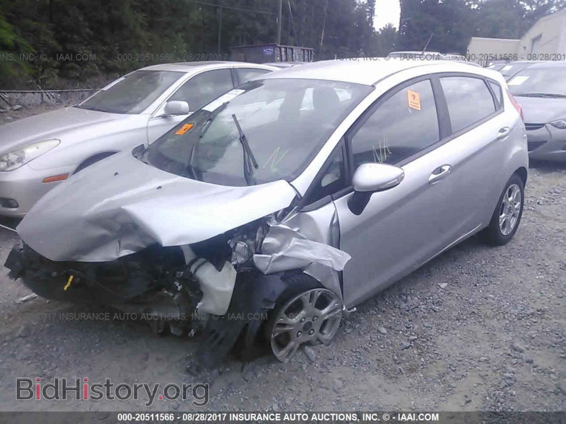 2016 Ford Fiesta - VIN: 3FADP4EJ5GM114594 - Фото 2