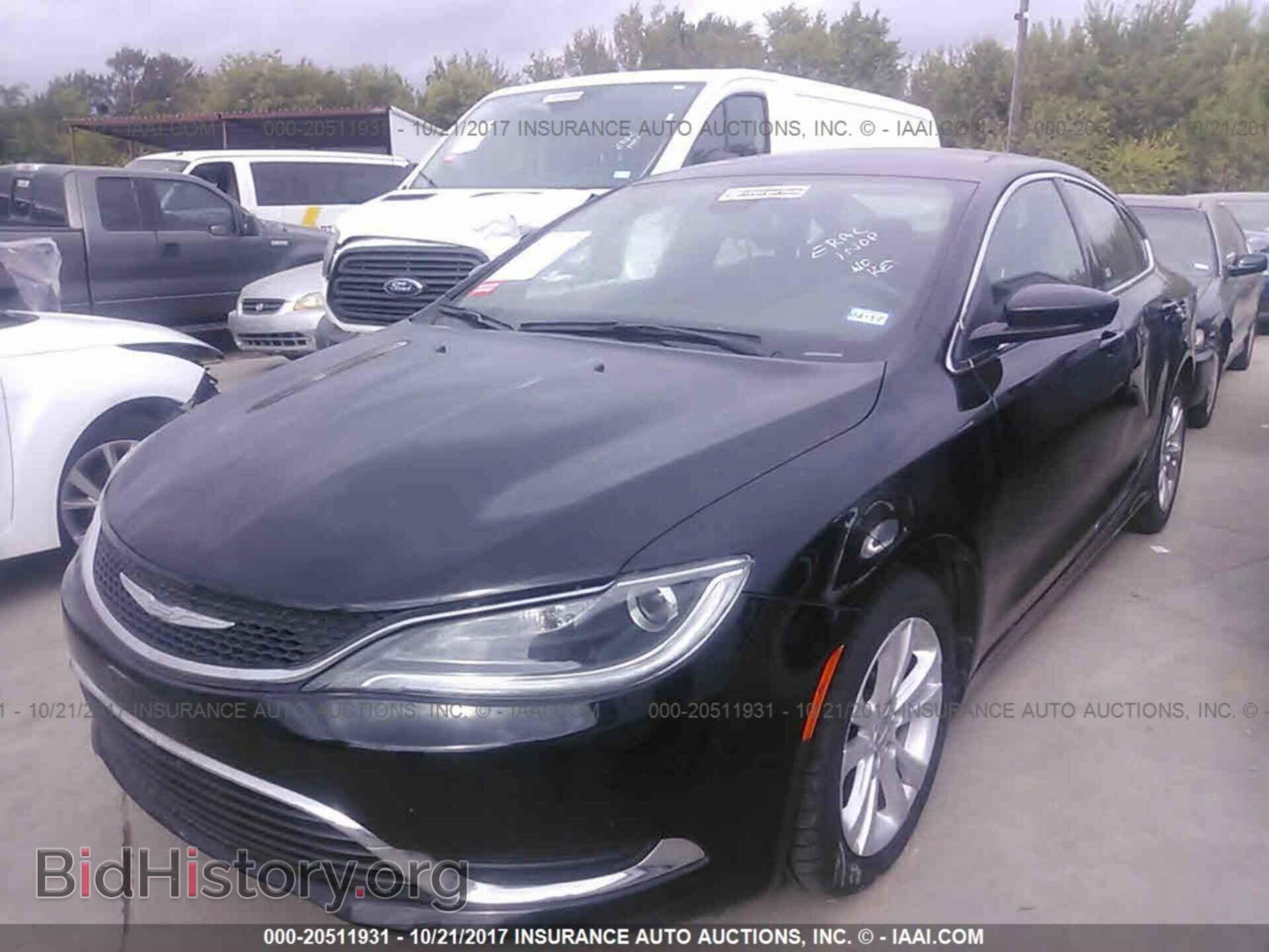 2015 Chrysler 200 - VIN: 1C3CCCAB5FN719346 - Фото 2