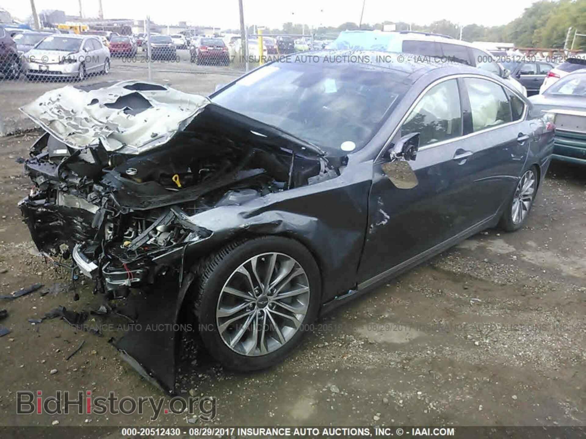 2016 Hyundai Genesis - VIN: KMHGN4JEXGU125801 - Фото 2