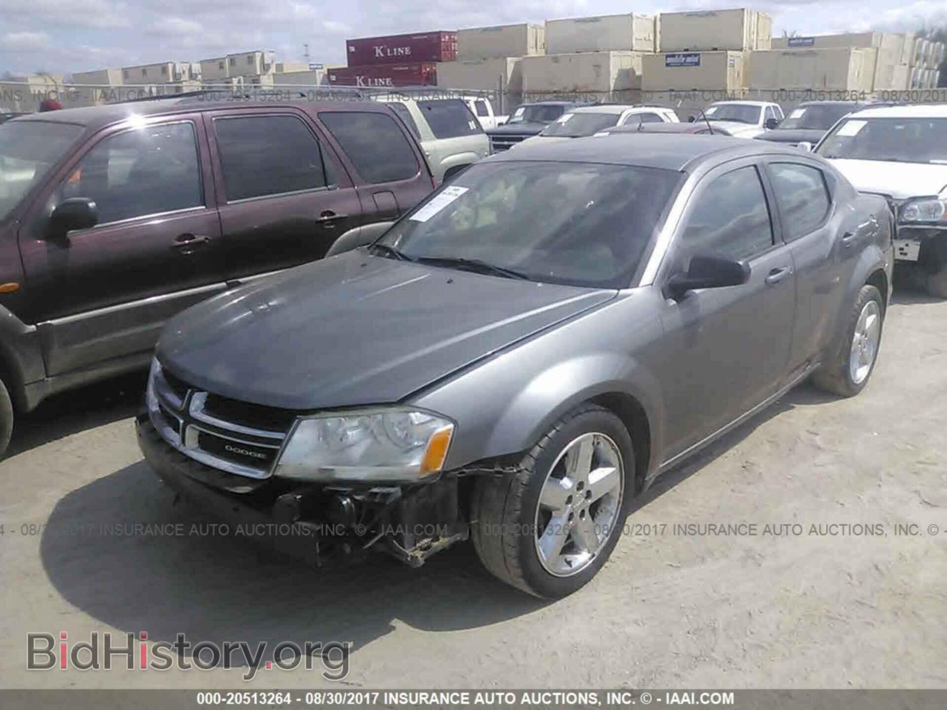 2012 Dodge Avenger - VIN: 1C3CDZAB1CN182339 - Фото 2