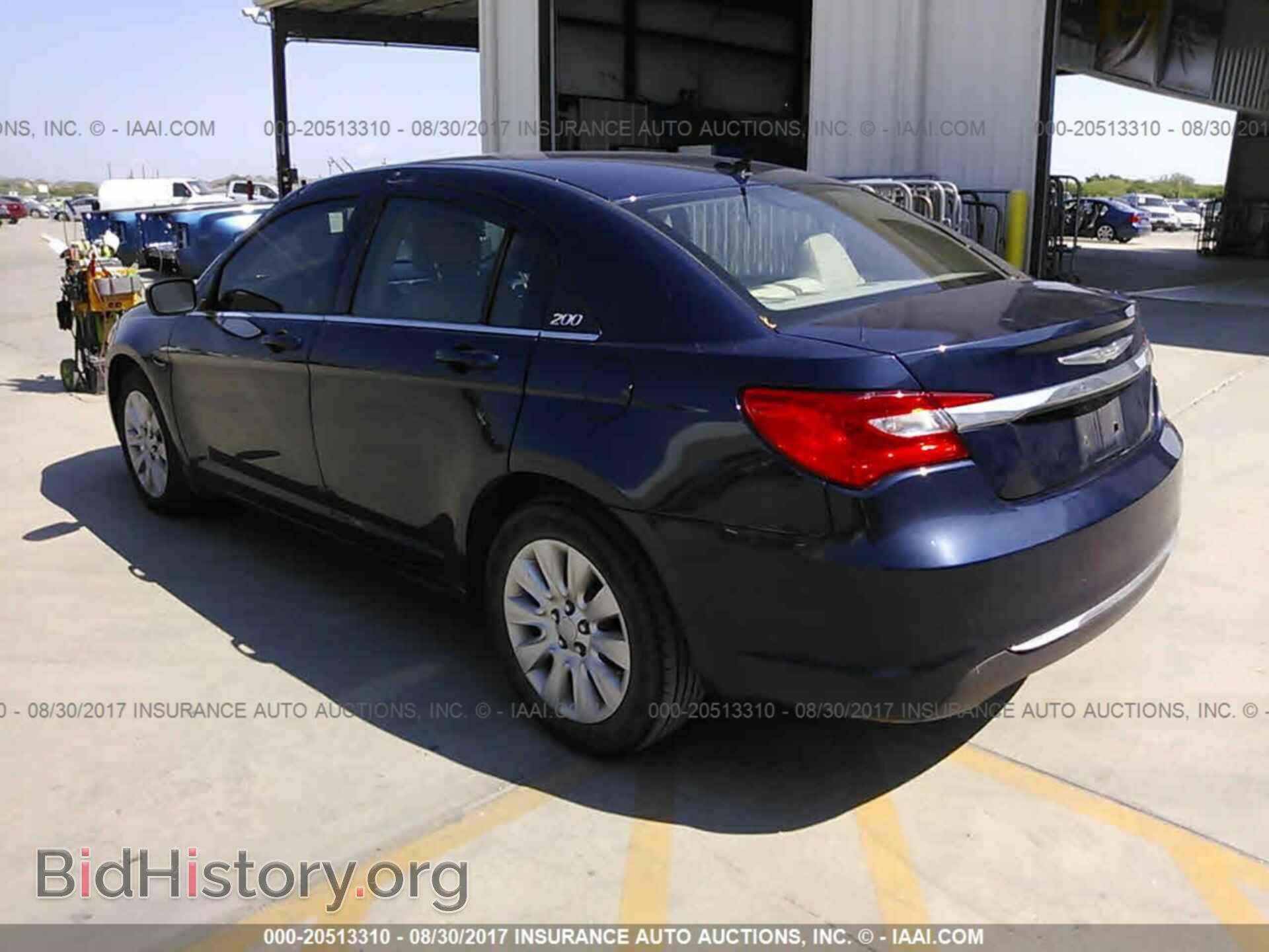 2013 Chrysler 200 - VIN: 1C3CCBAB7DN597158 - Фото 3