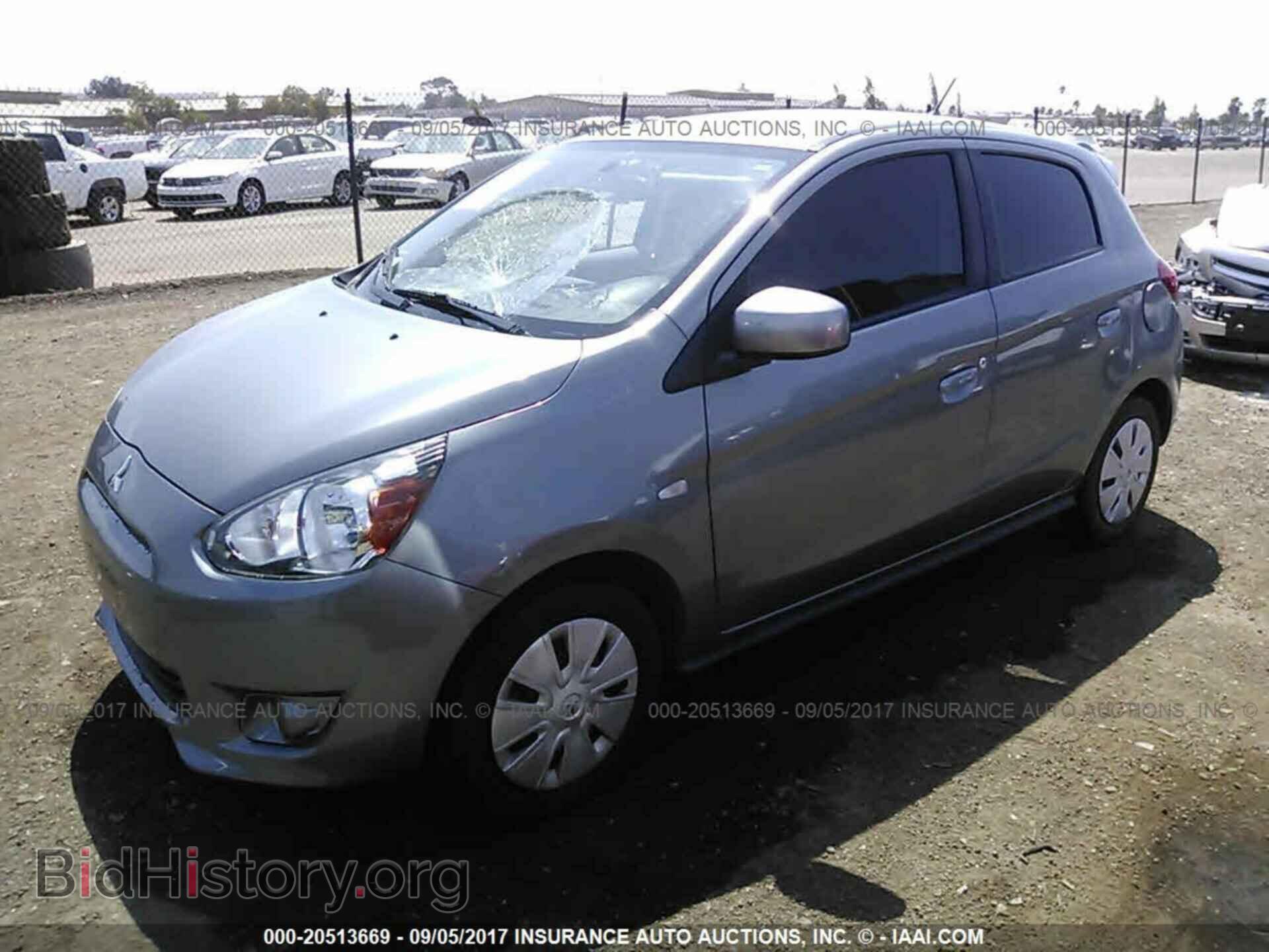 2015 Mitsubishi Mirage - VIN: ML32A3HJ7FH048600 - Фото 2