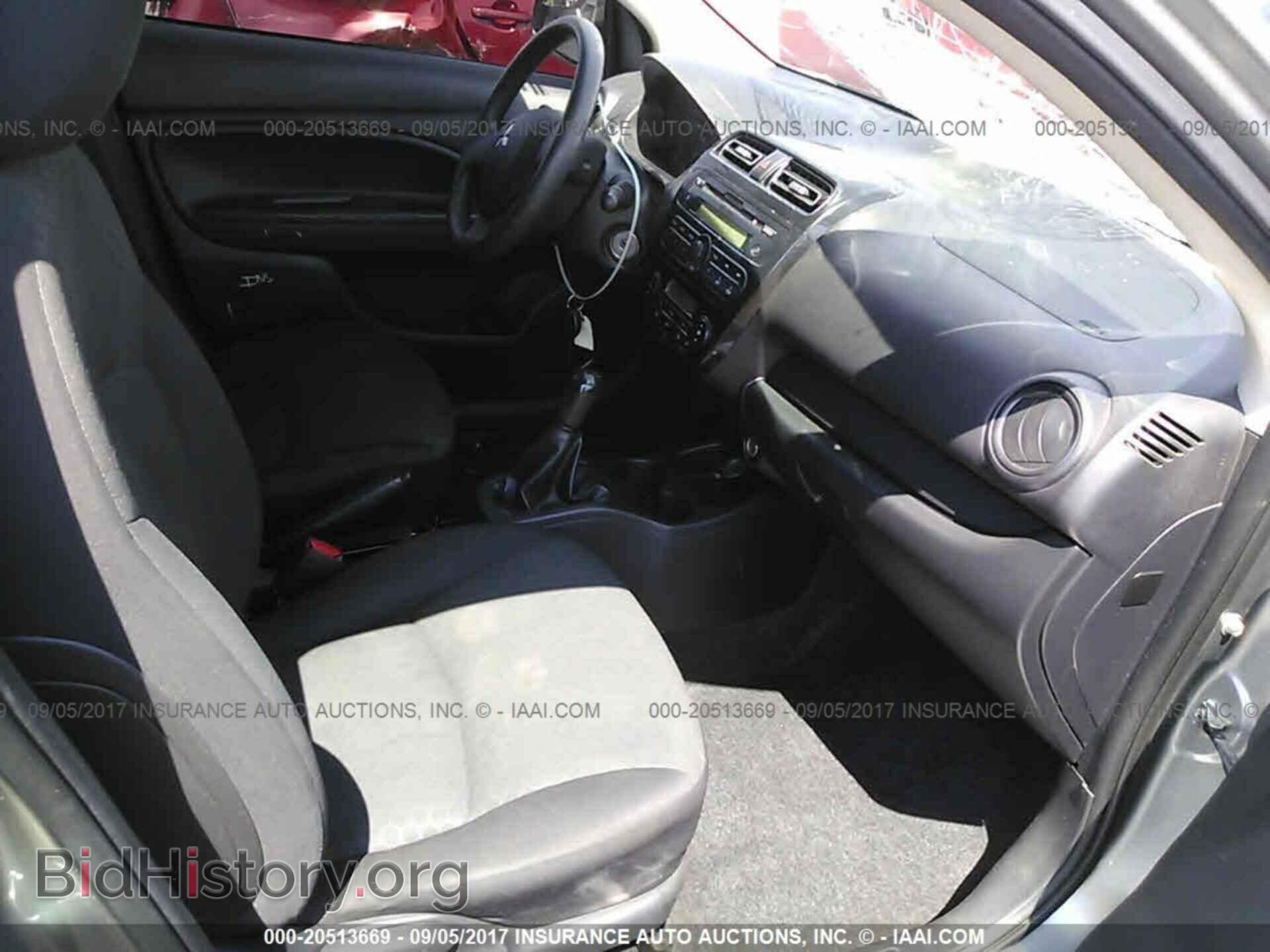2015 Mitsubishi Mirage - VIN: ML32A3HJ7FH048600 - Фото 5