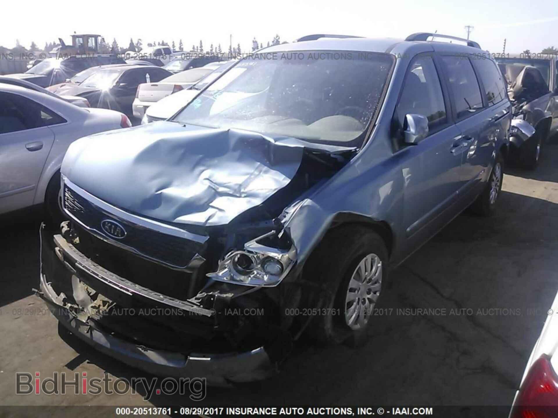 2012 Kia Sedona - VIN: KNDMG4C78C6477659 - Фото 2