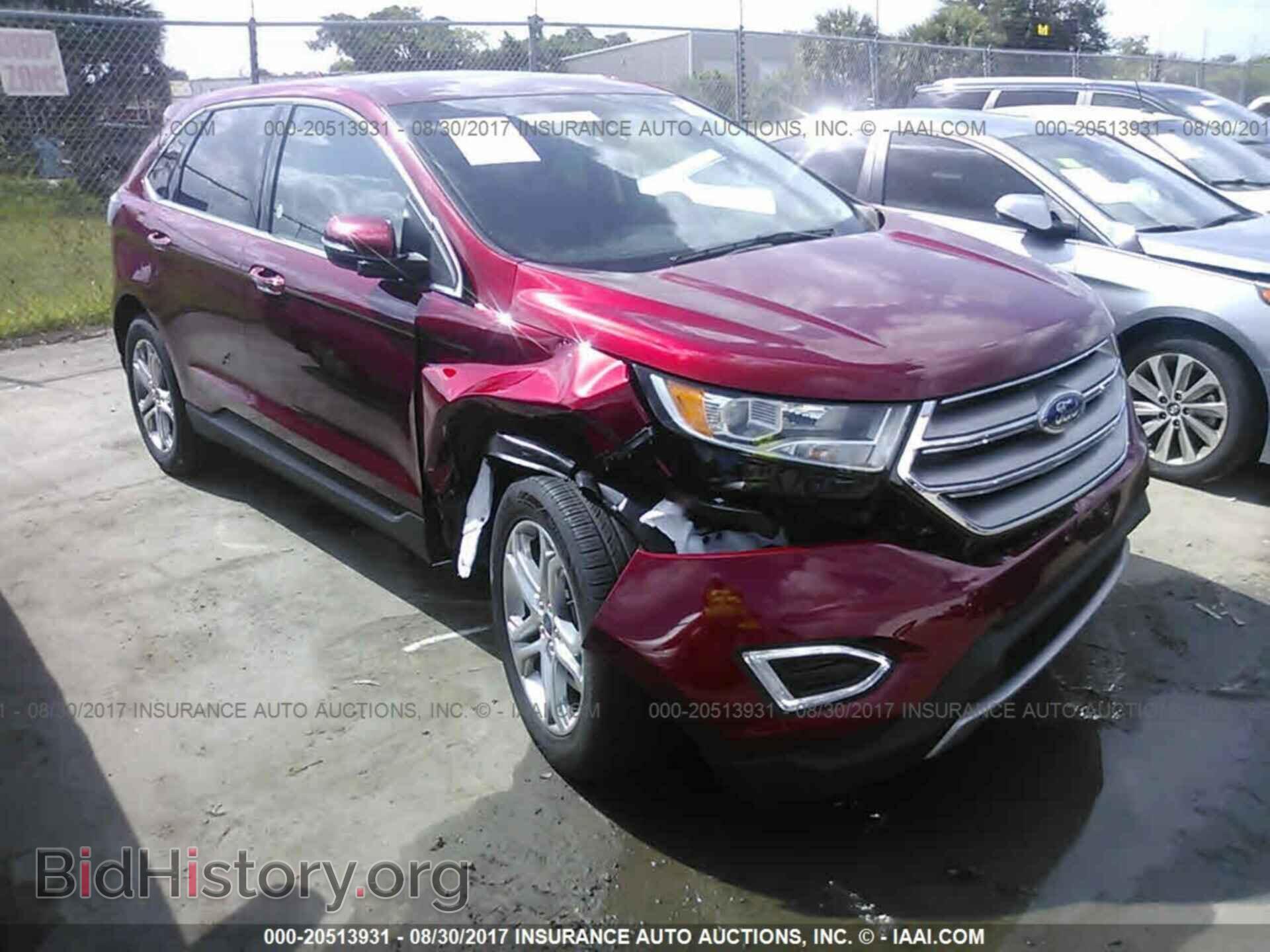 Фотография 2FMPK3K94HBB31606 - Ford Edge 2017