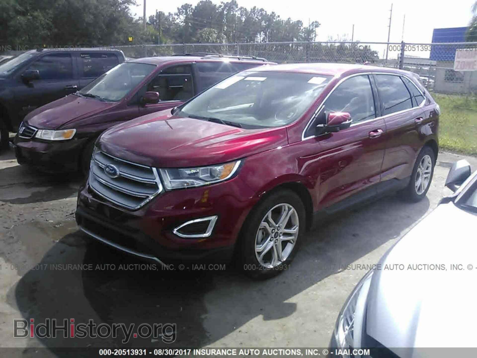 2017 Ford Edge - VIN: 2FMPK3K94HBB31606 - Фото 2