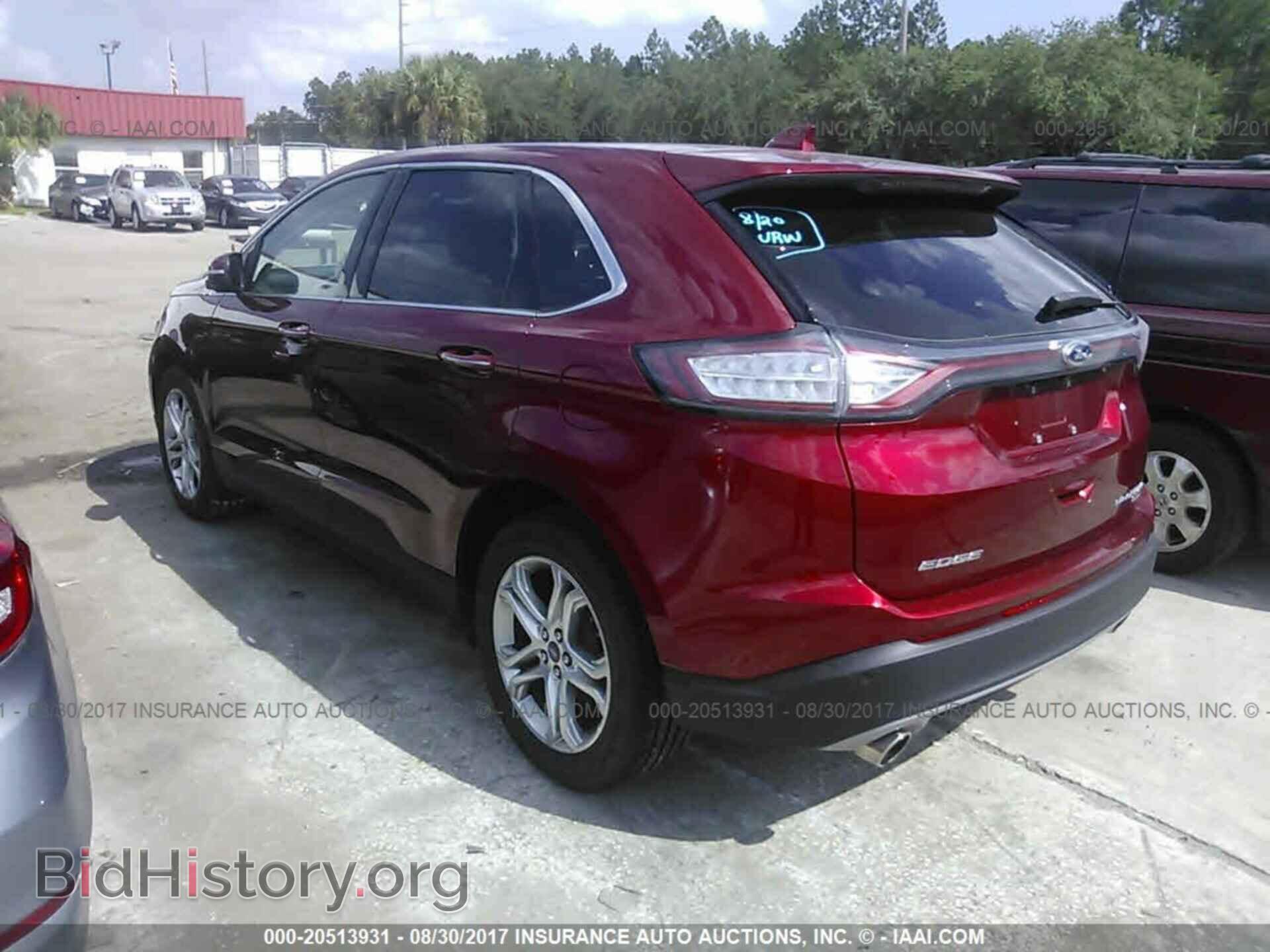 2017 Ford Edge - VIN: 2FMPK3K94HBB31606 - Фото 3