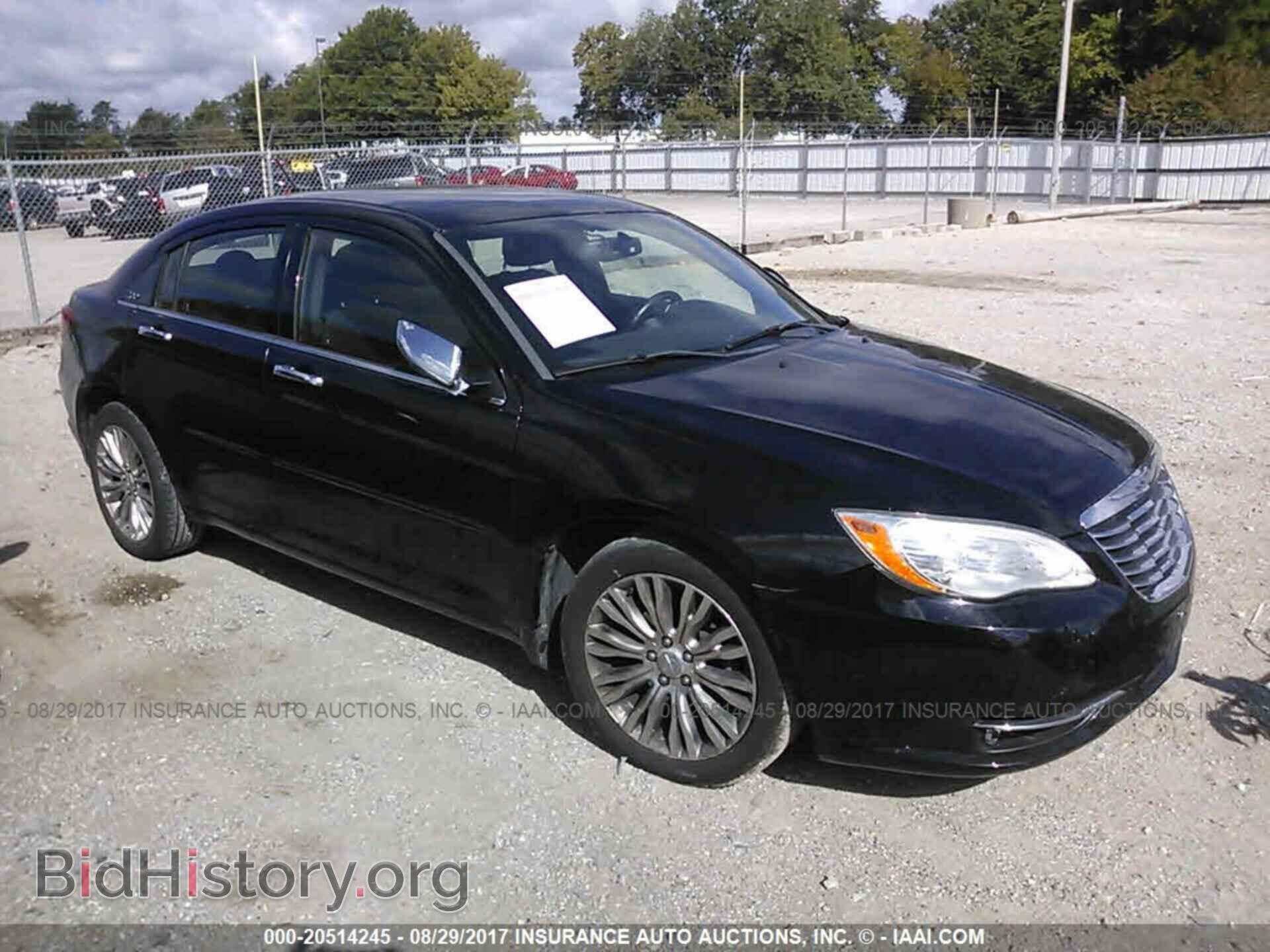 Фотография 1C3CCBCB3CN207751 - Chrysler 200 2012