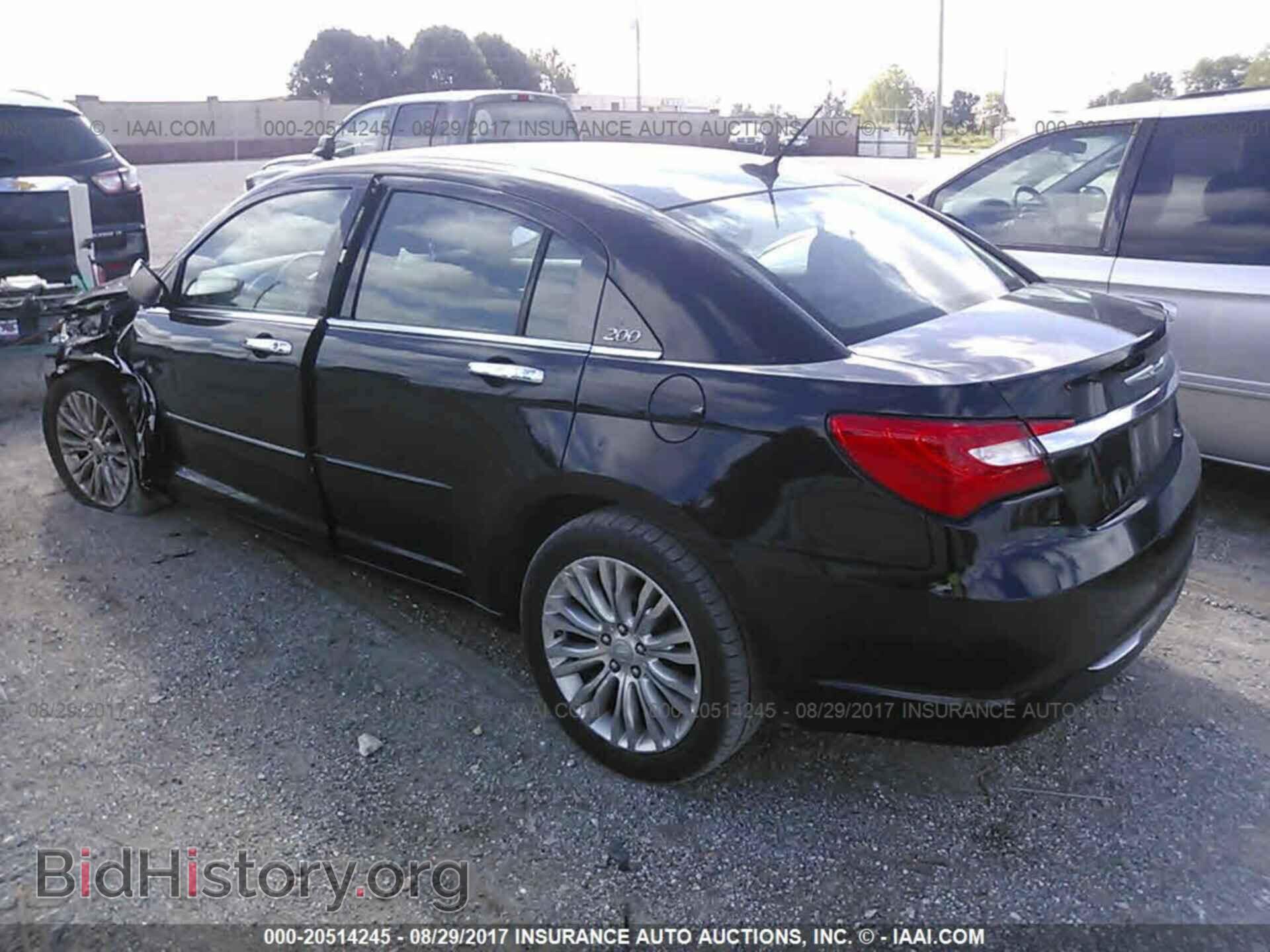 2012 Chrysler 200 - VIN: 1C3CCBCB3CN207751 - Фото 3