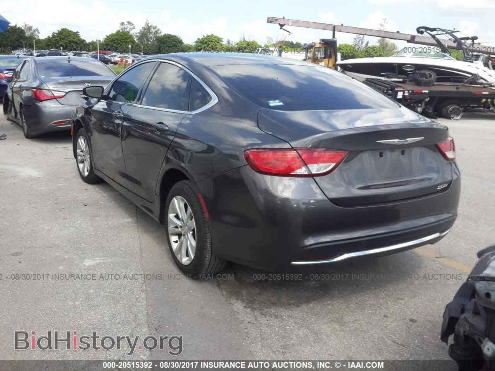 2015 Chrysler 200 - VIN: 1C3CCCAB4FN570167 - Фото 3