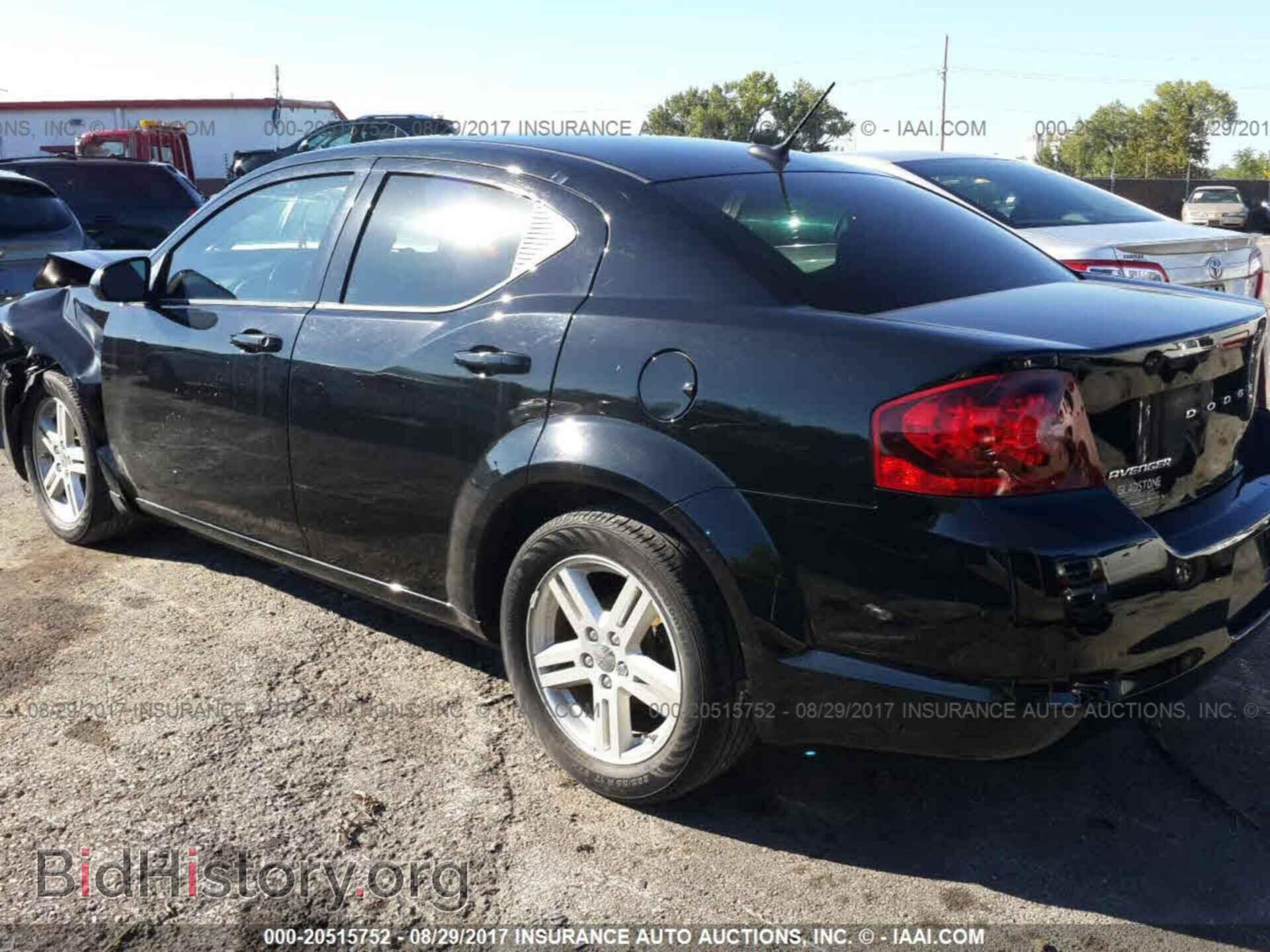 2013 Dodge Avenger - VIN: 1C3CDZCB3DN568002 - Фото 3