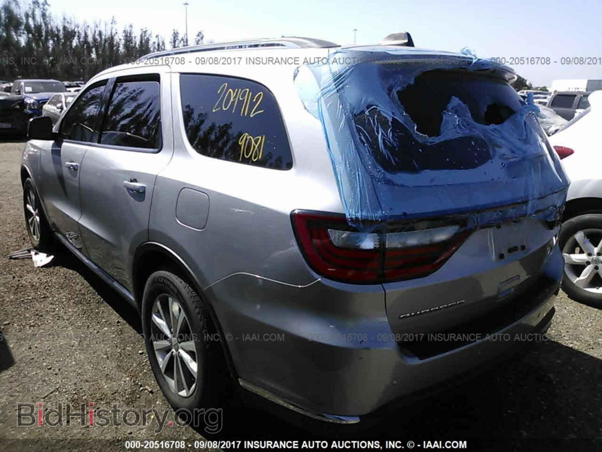 2015 Dodge Durango - VIN: 1C4RDHDG8FC729081 - Фото 3