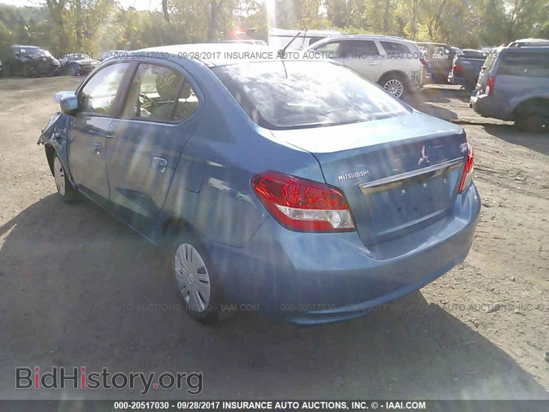 2017 Mitsubishi Mirage - VIN: ML32F3FJ9HHF16370 - Фото 3