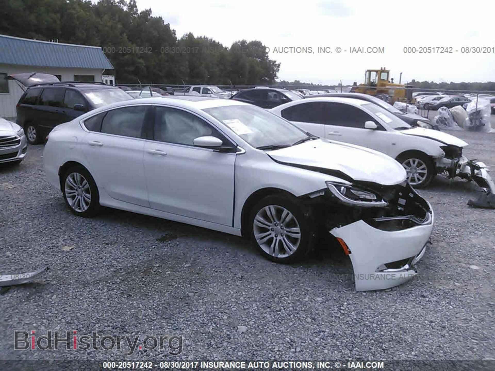 Фотография 1C3CCCAB4GN143573 - Chrysler 200 2016