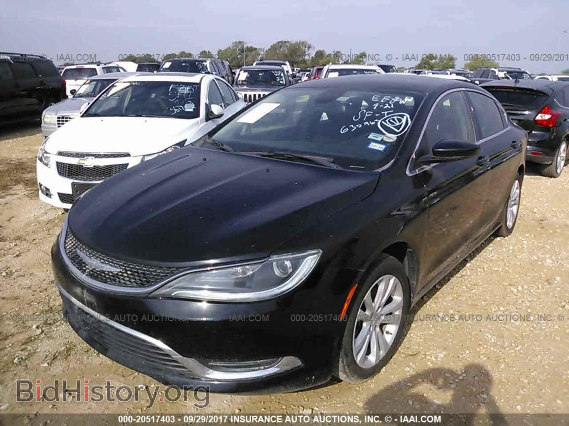 2015 Chrysler 200 - VIN: 1C3CCCAB0FN630963 - Photo 2