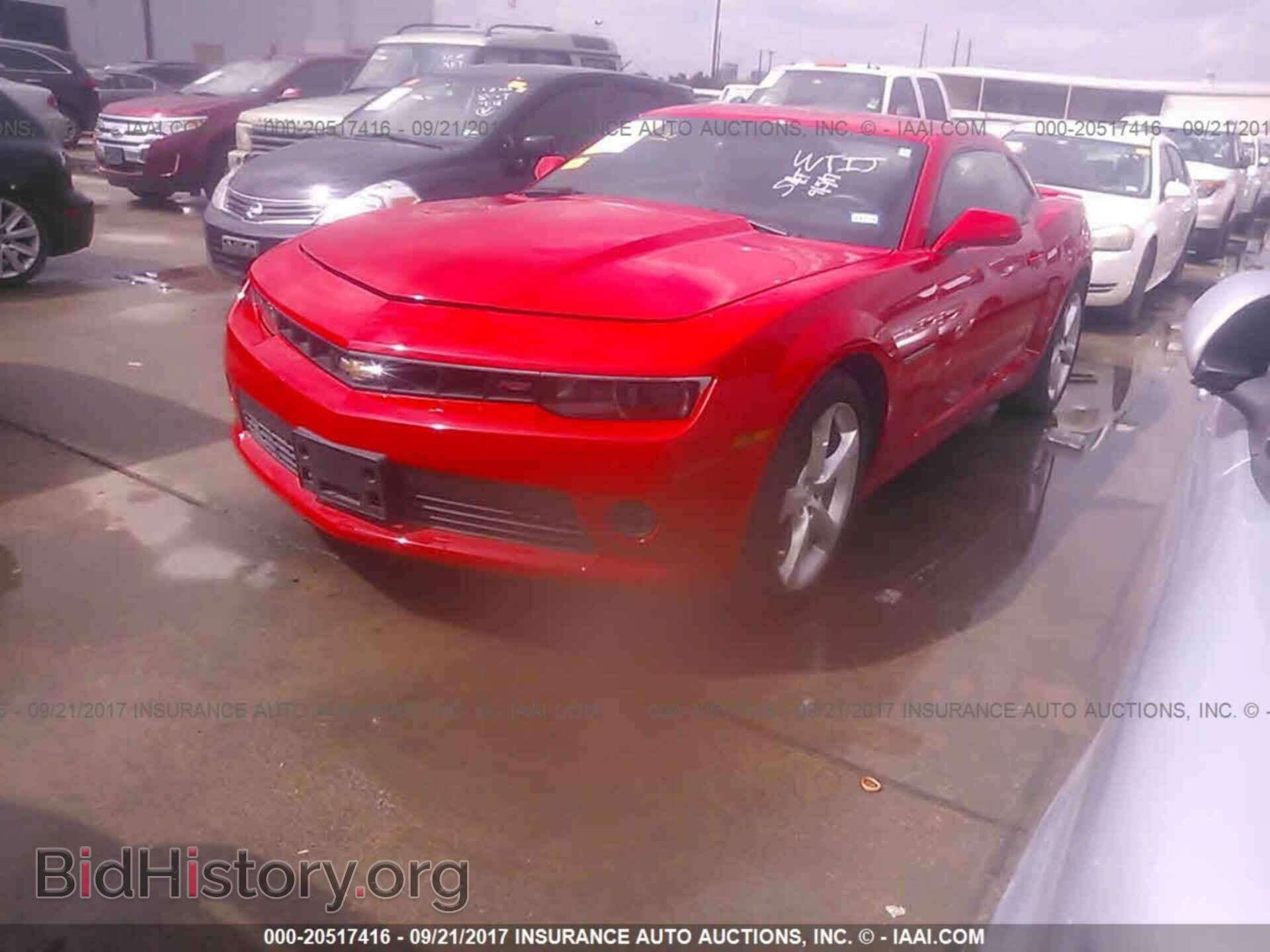 2015 Chevrolet Camaro - VIN: 2G1FD1E35F9236030 - Фото 2