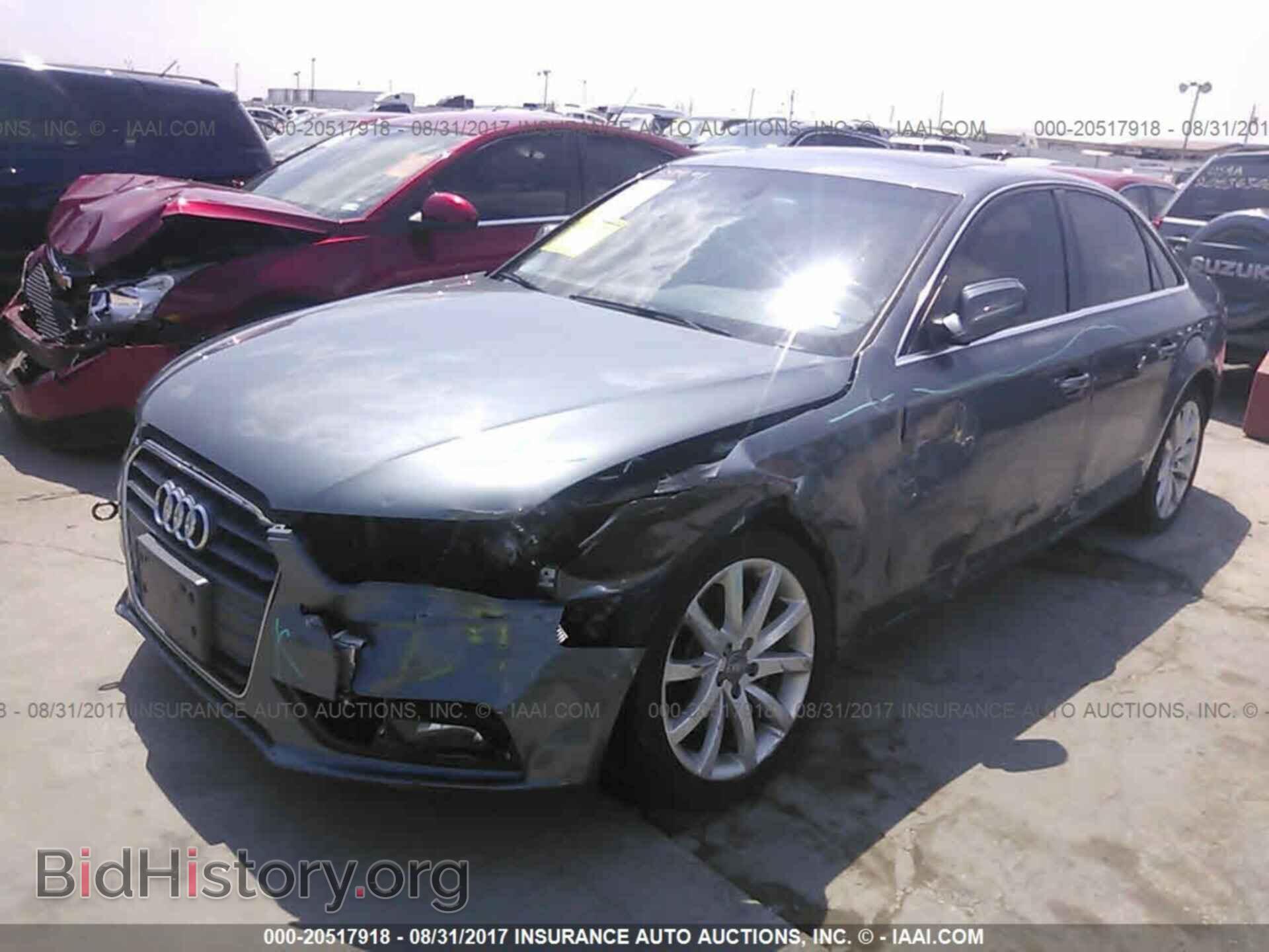 2013 Audi A4 - VIN: WAUAFAFL7DN048949 - Фото 2