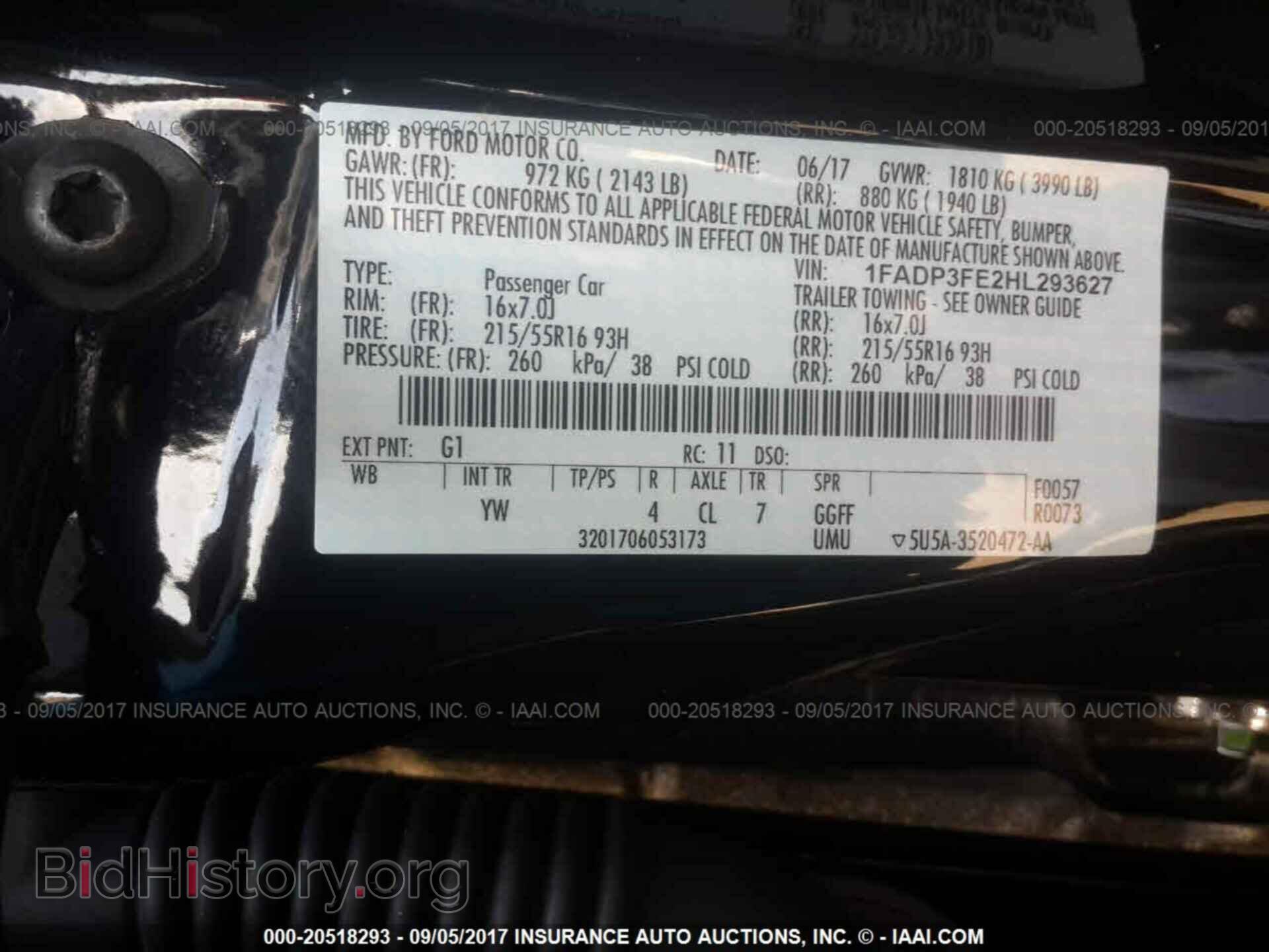 2017 Ford Focus - VIN: 1FADP3FE2HL293627 - Photo 9