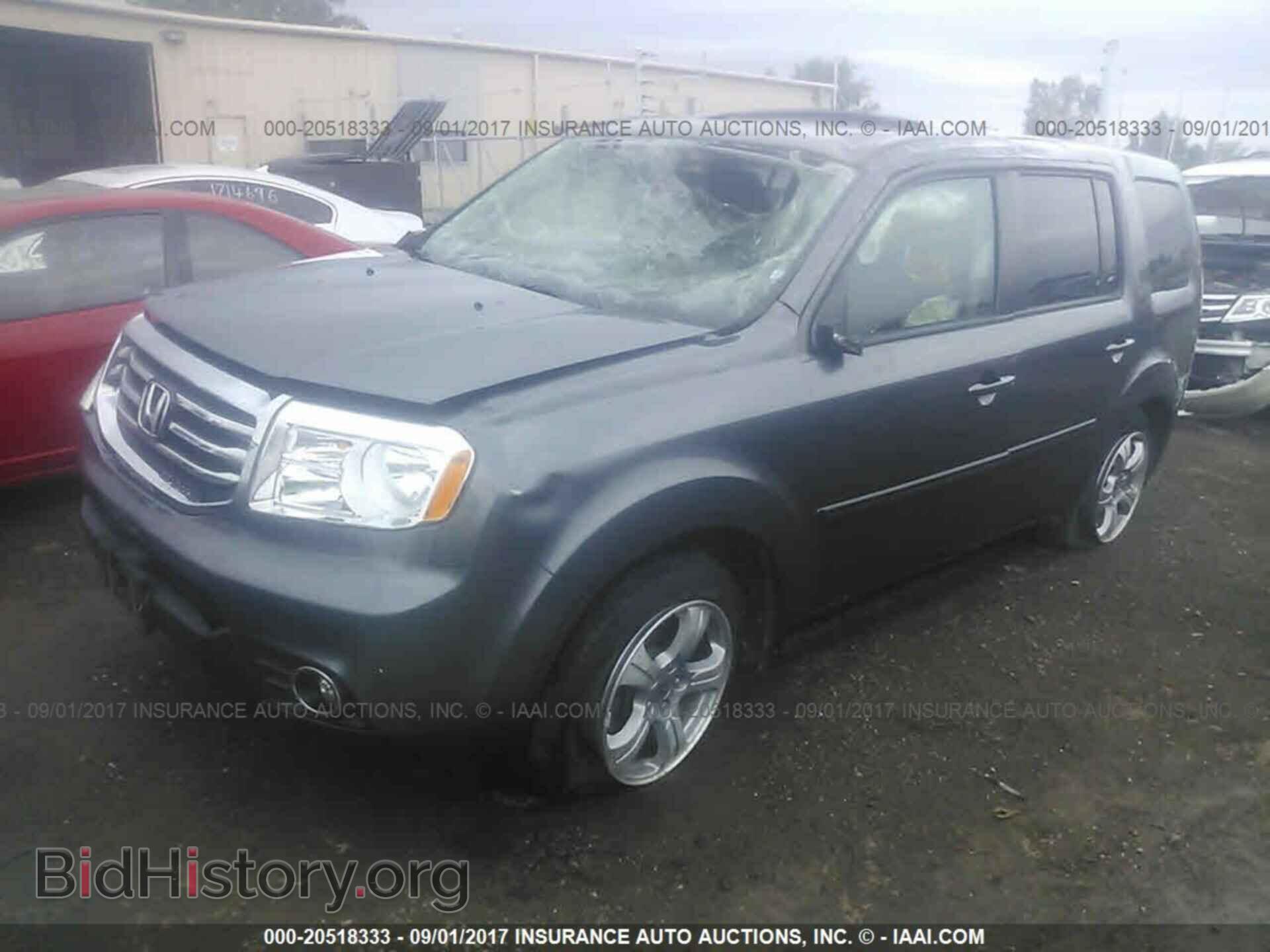 2013 Honda Pilot - VIN: 5FNYF4H5XDB008297 - Фото 2