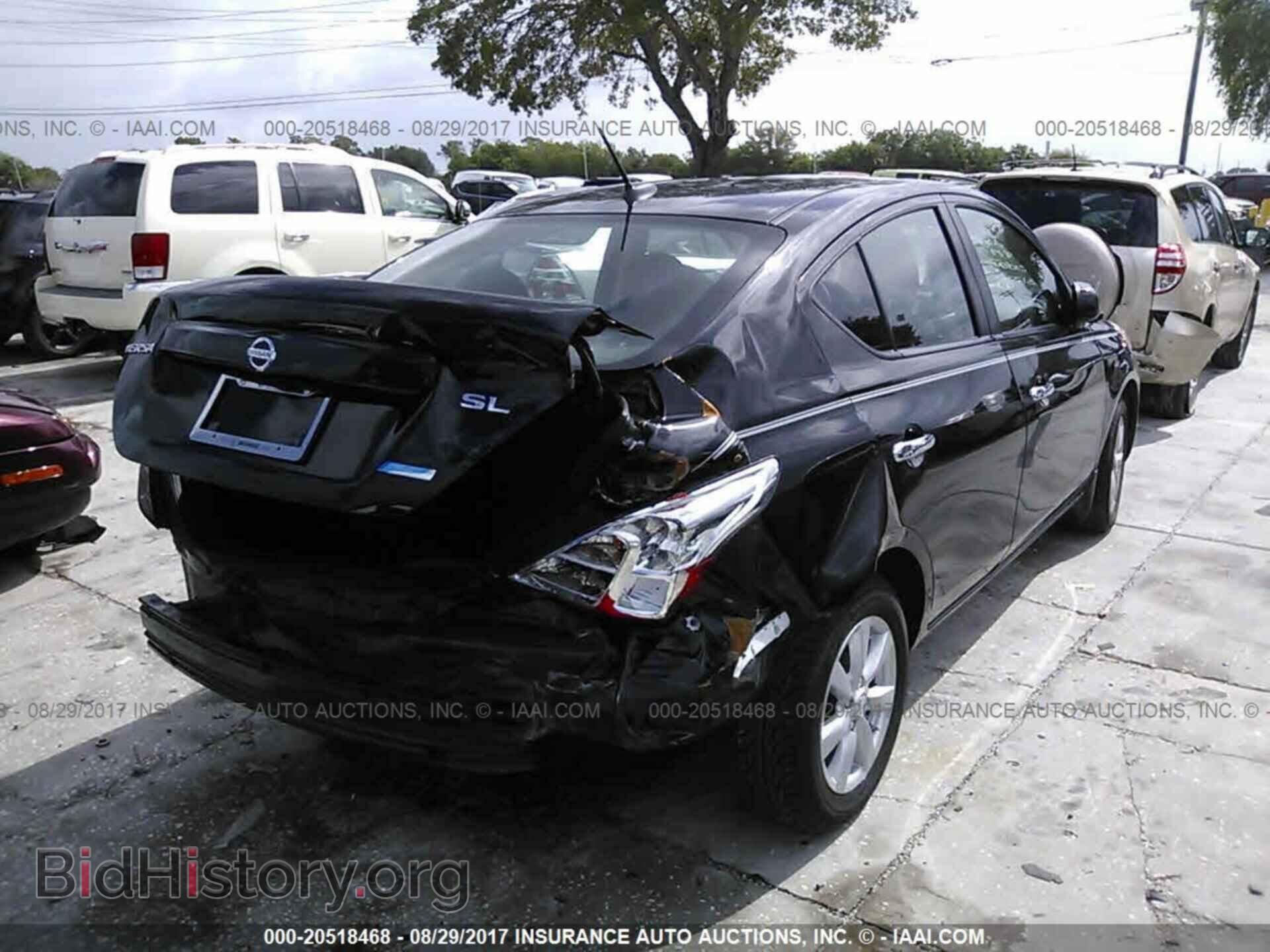 2012 Nissan Versa - VIN: 3N1CN7AP9CL870052 - Фото 4