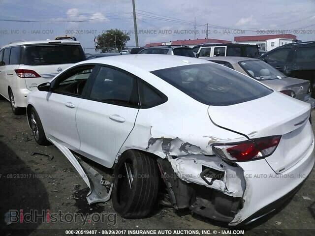 2015 Chrysler 200 - VIN: 1C3CCCBB8FN629509 - Photo 3