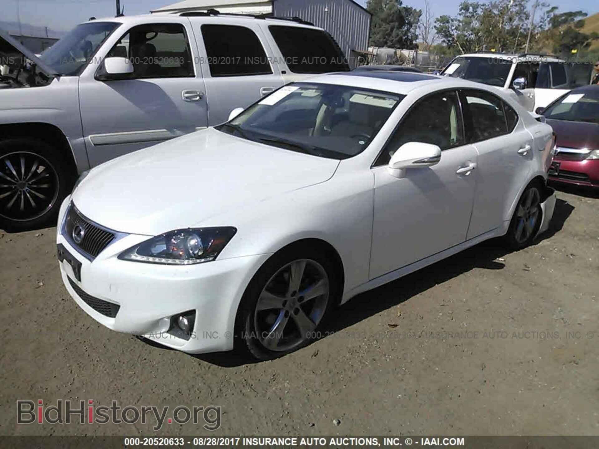 2011 Lexus Is - VIN: JTHBF5C23B5152165 - Фото 2